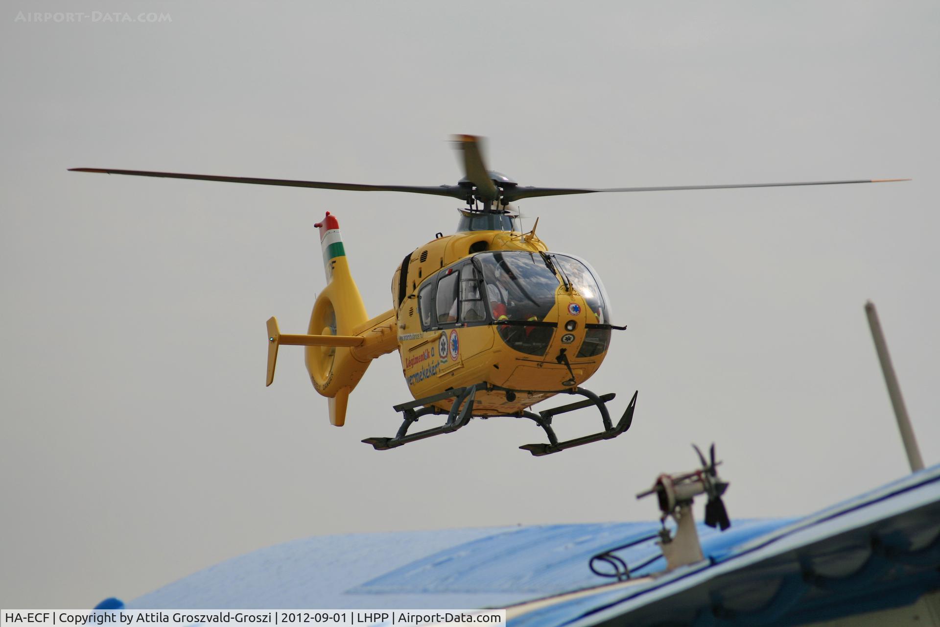 HA-ECF, 2004 Eurocopter EC-135T-2 C/N 0368, LHPP - Pécs-Pogány Airport, Hungary