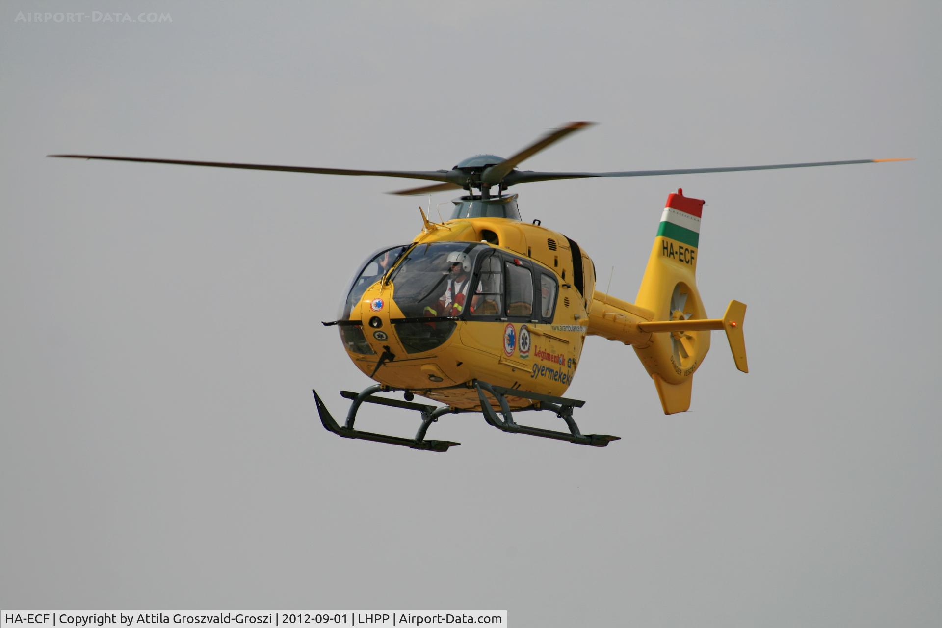 HA-ECF, 2004 Eurocopter EC-135T-2 C/N 0368, LHPP - Pécs-Pogány Airport, Hungary