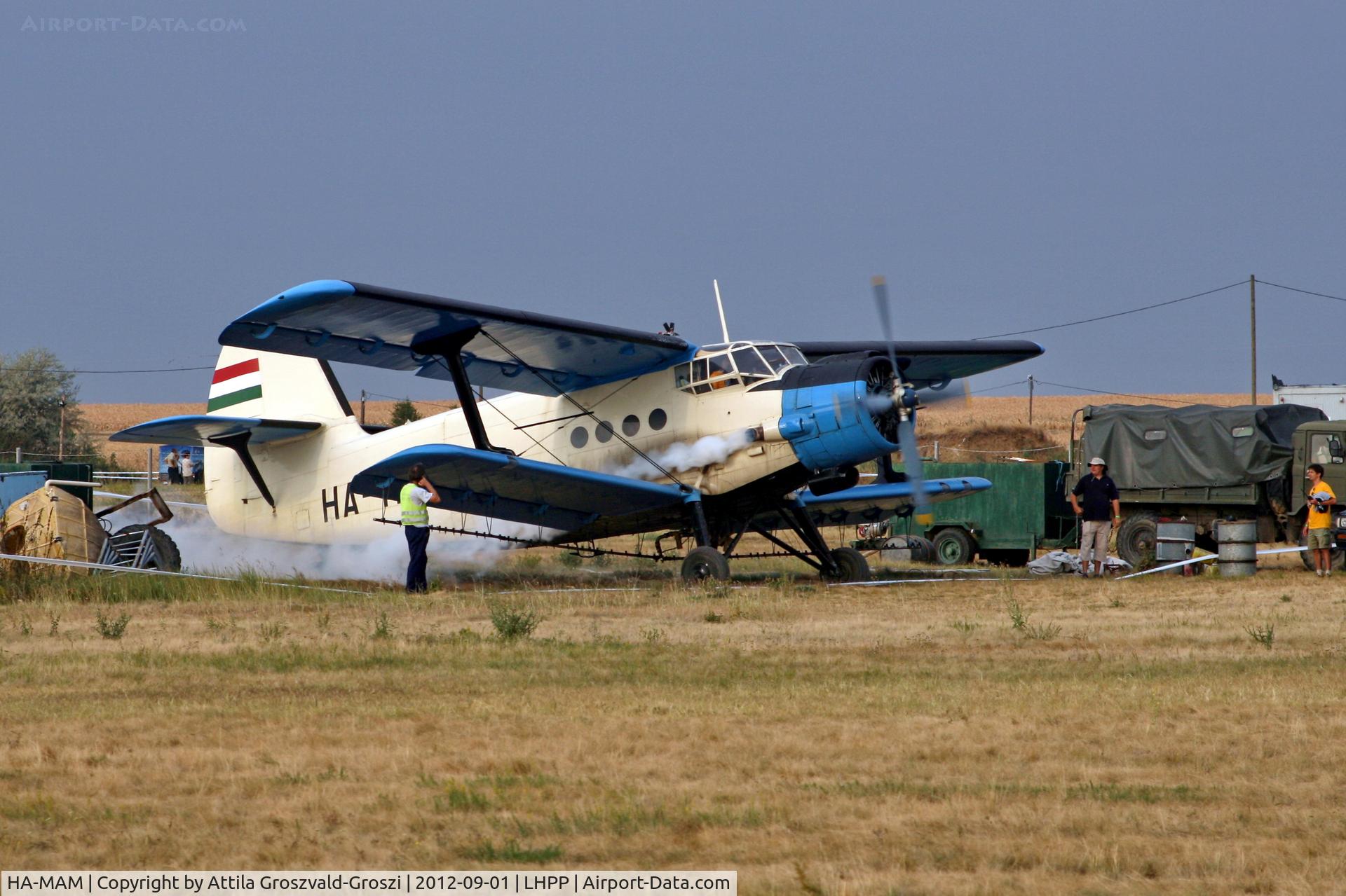 HA-MAM, 1984 PZL-Mielec An-2R C/N 1G208-44, LHPP - Pécs-Pogány Airport, Hungary