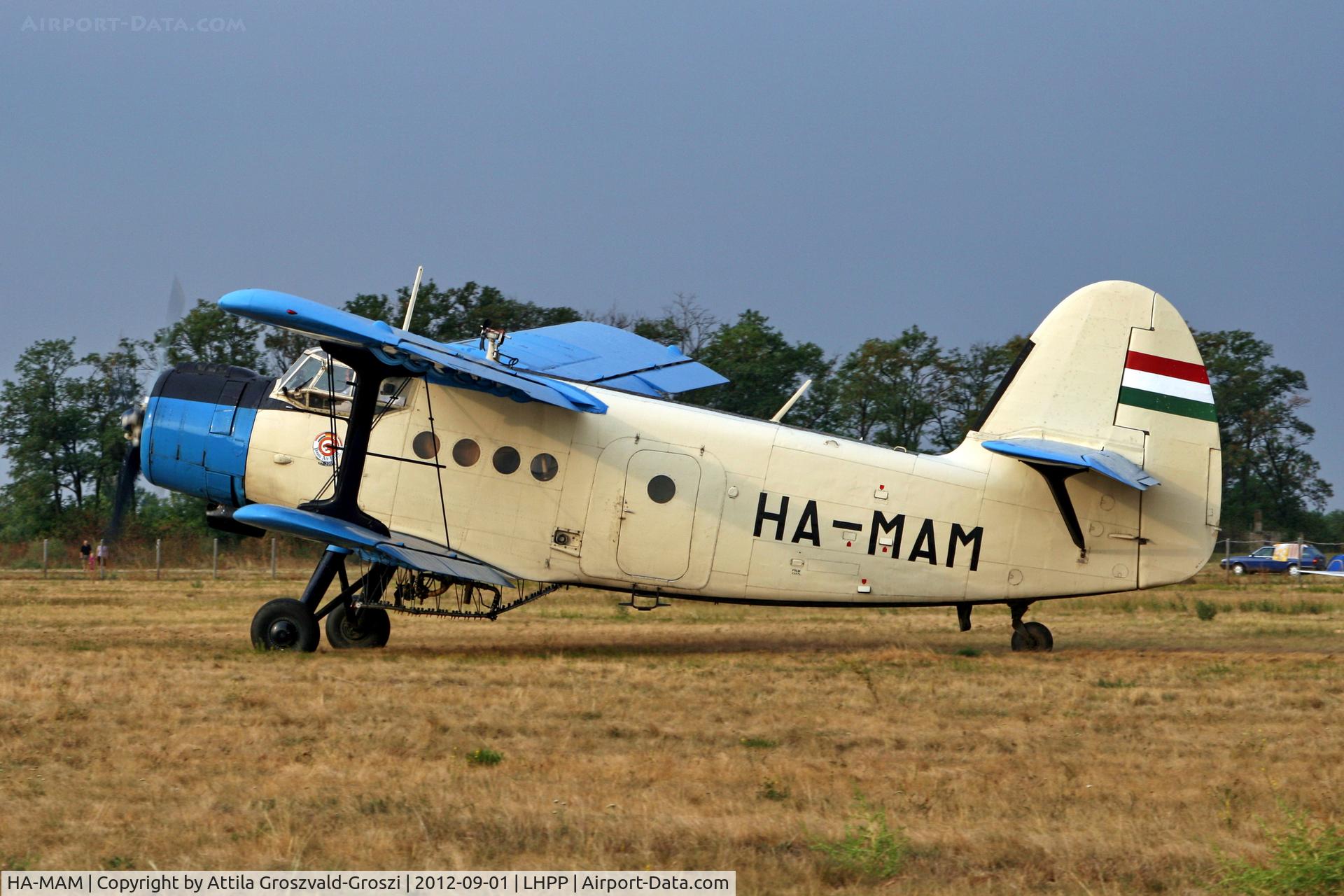 HA-MAM, 1984 PZL-Mielec An-2R C/N 1G208-44, LHPP - Pécs-Pogány Airport, Hungary