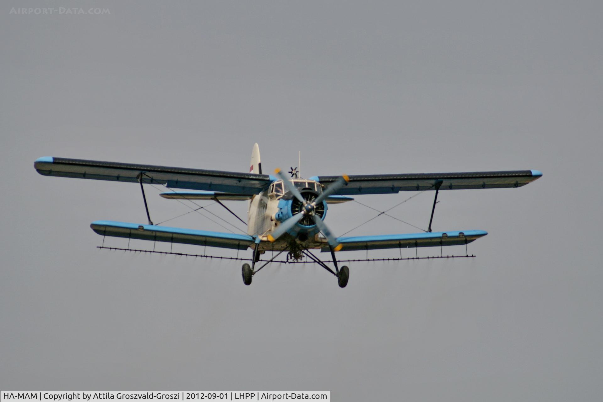 HA-MAM, 1984 PZL-Mielec An-2R C/N 1G208-44, LHPP - Pécs-Pogány Airport, Hungary