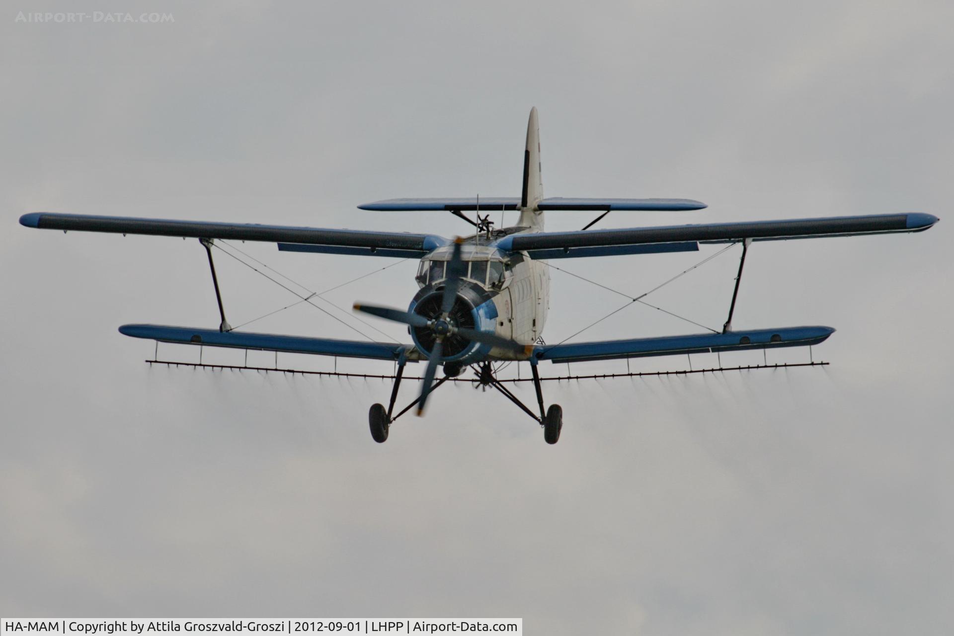 HA-MAM, 1984 PZL-Mielec An-2R C/N 1G208-44, LHPP - Pécs-Pogány Airport, Hungary