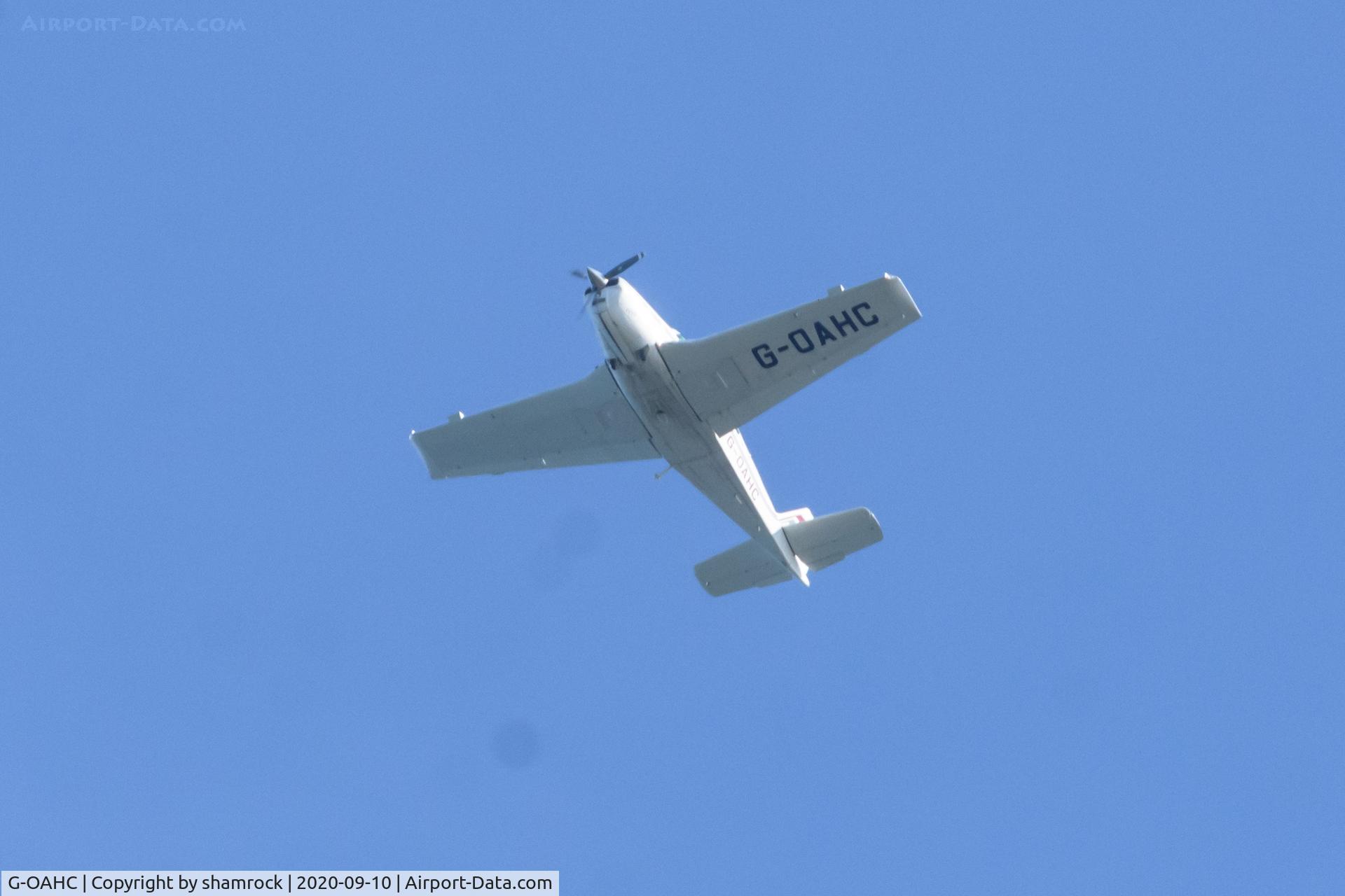 G-OAHC, 1978 Beech F33C Bonanza C/N CJ-133, Over North West Norfolk, England.