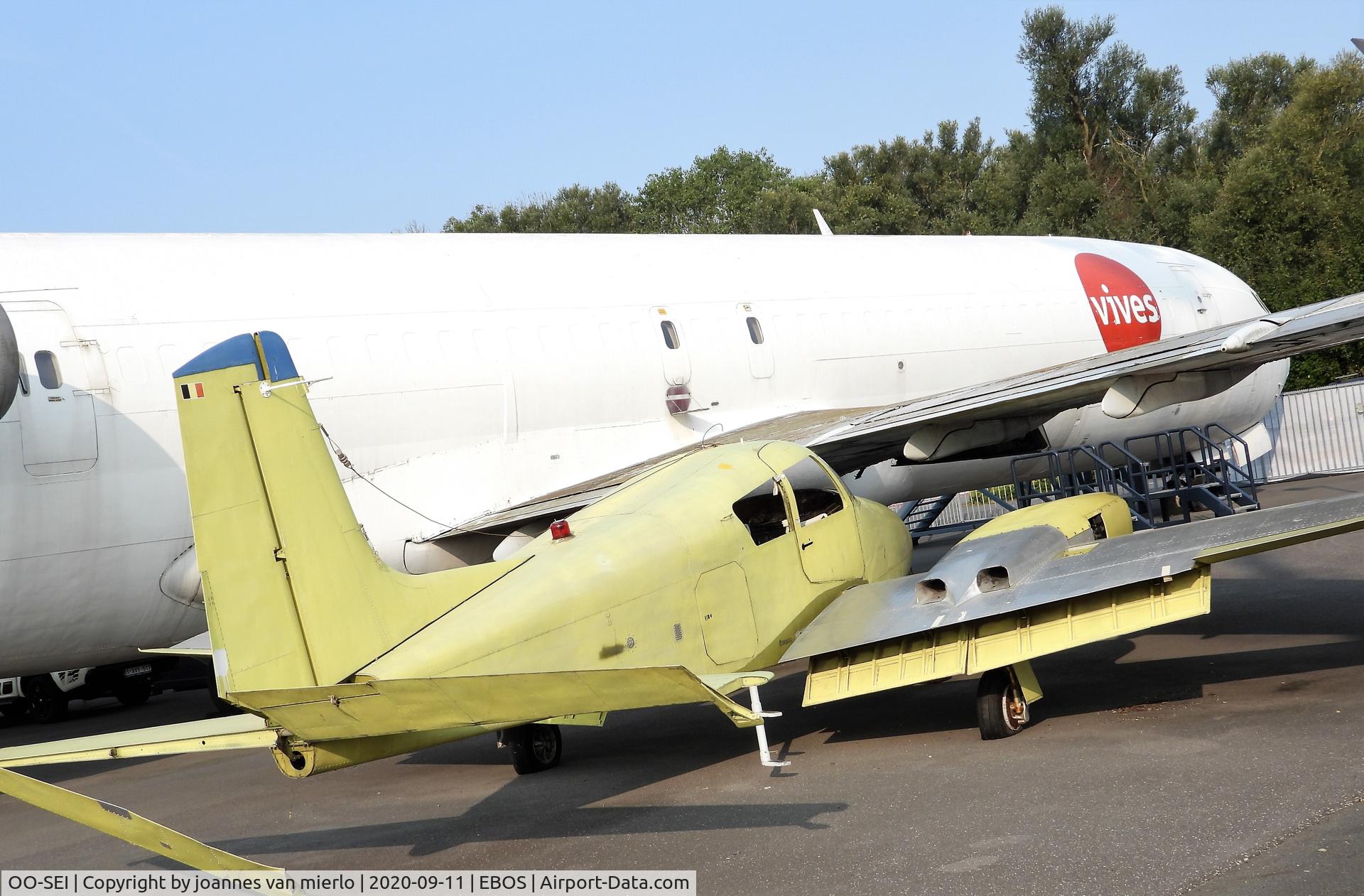OO-SEI, 1958 Cessna 310B C/N 35636, VLOC OSTEND