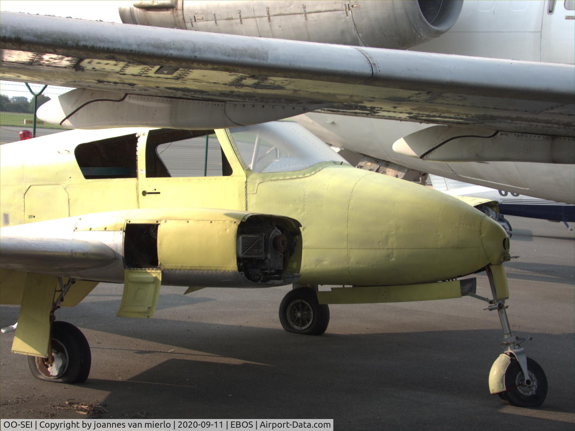 OO-SEI, 1958 Cessna 310B C/N 35636, VLOC OSTEND
