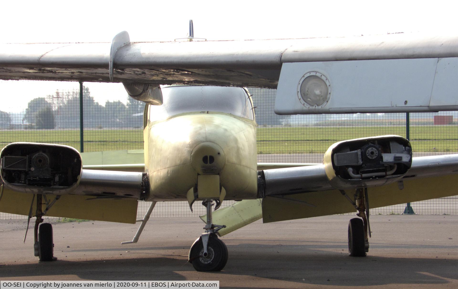 OO-SEI, 1958 Cessna 310B C/N 35636, VLOC OSTEND