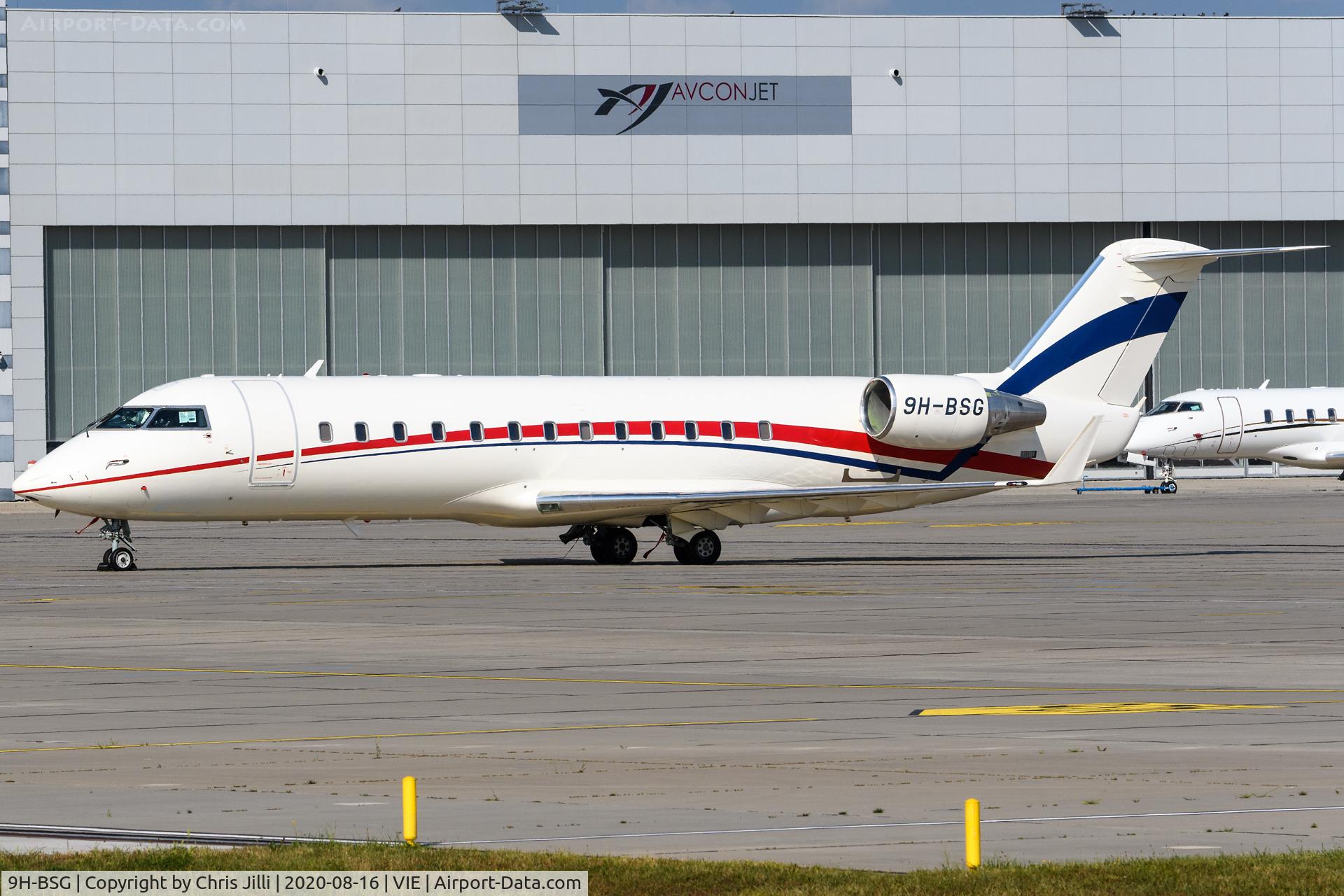9H-BSG, 2007 Bombardier Challenger 850 (CL-600-2B19) C/N 8071, Blues Square Aviation