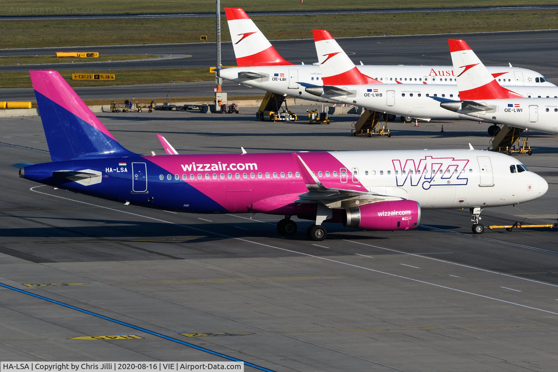 HA-LSA, 2018 Airbus A320-232(WL) C/N 8362, Wizzair