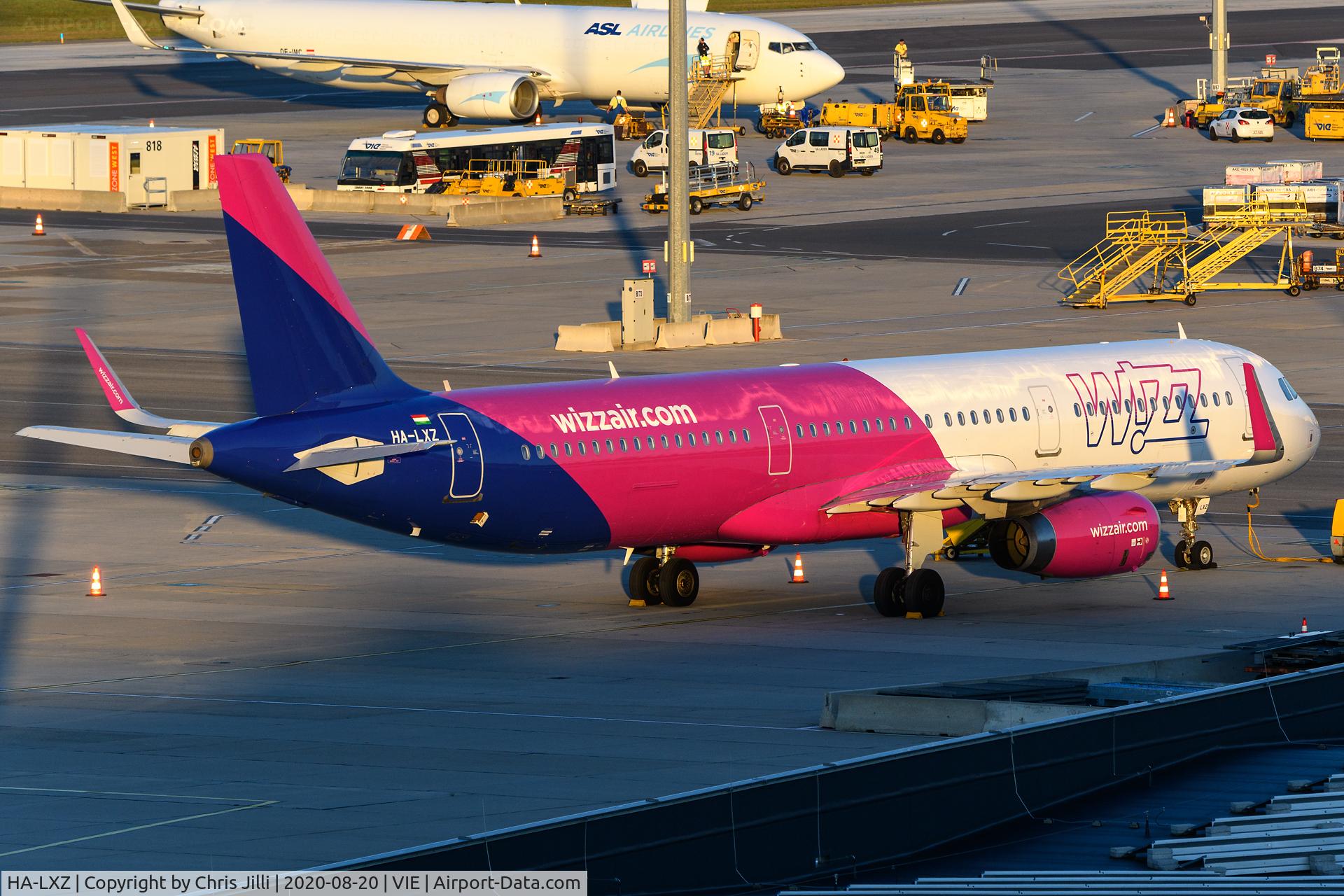 HA-LXZ, 2018 Airbus A321-231 C/N 8174, Wizzair