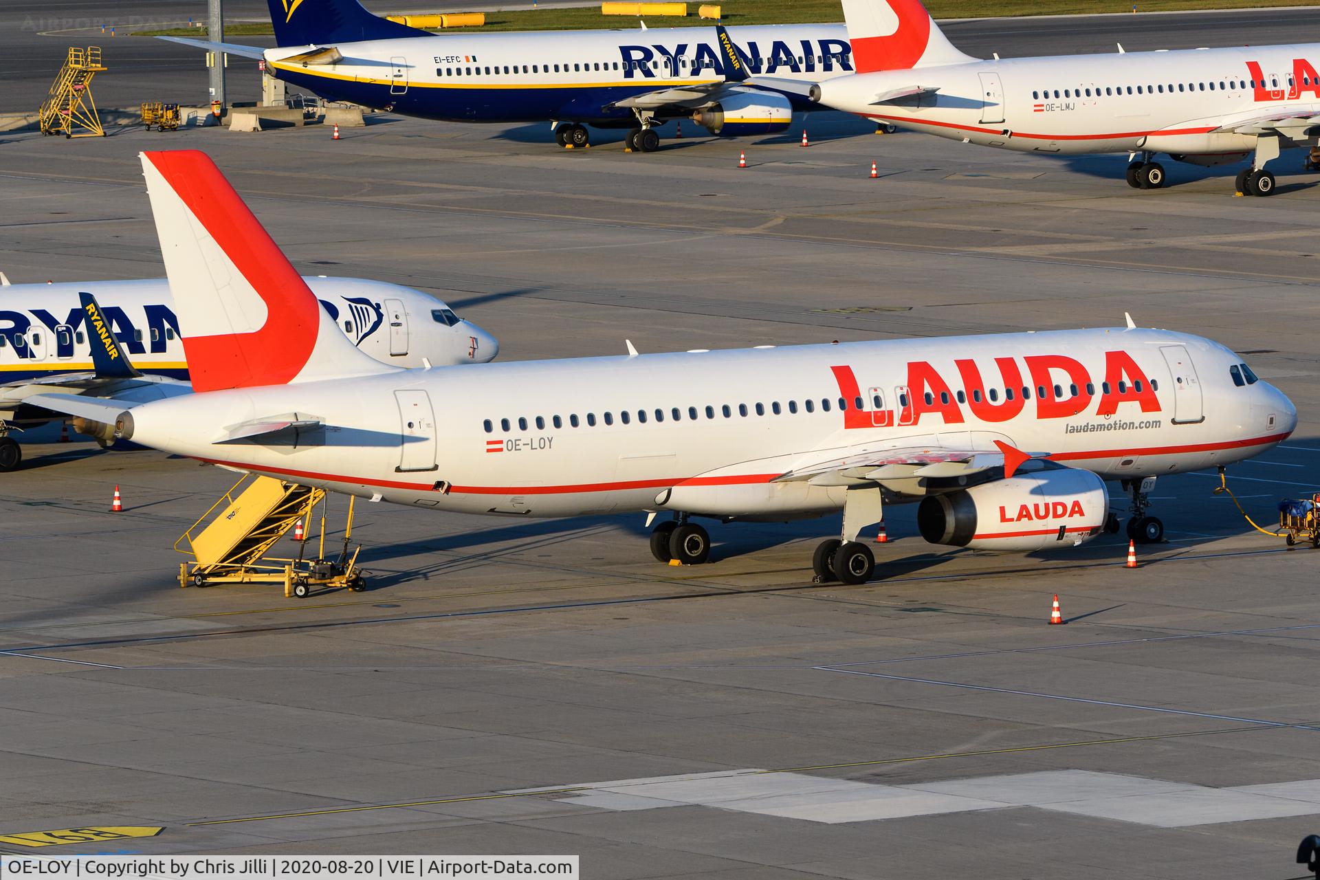 OE-LOY, 2003 Airbus A320-232 C/N 2161, Laudamotion