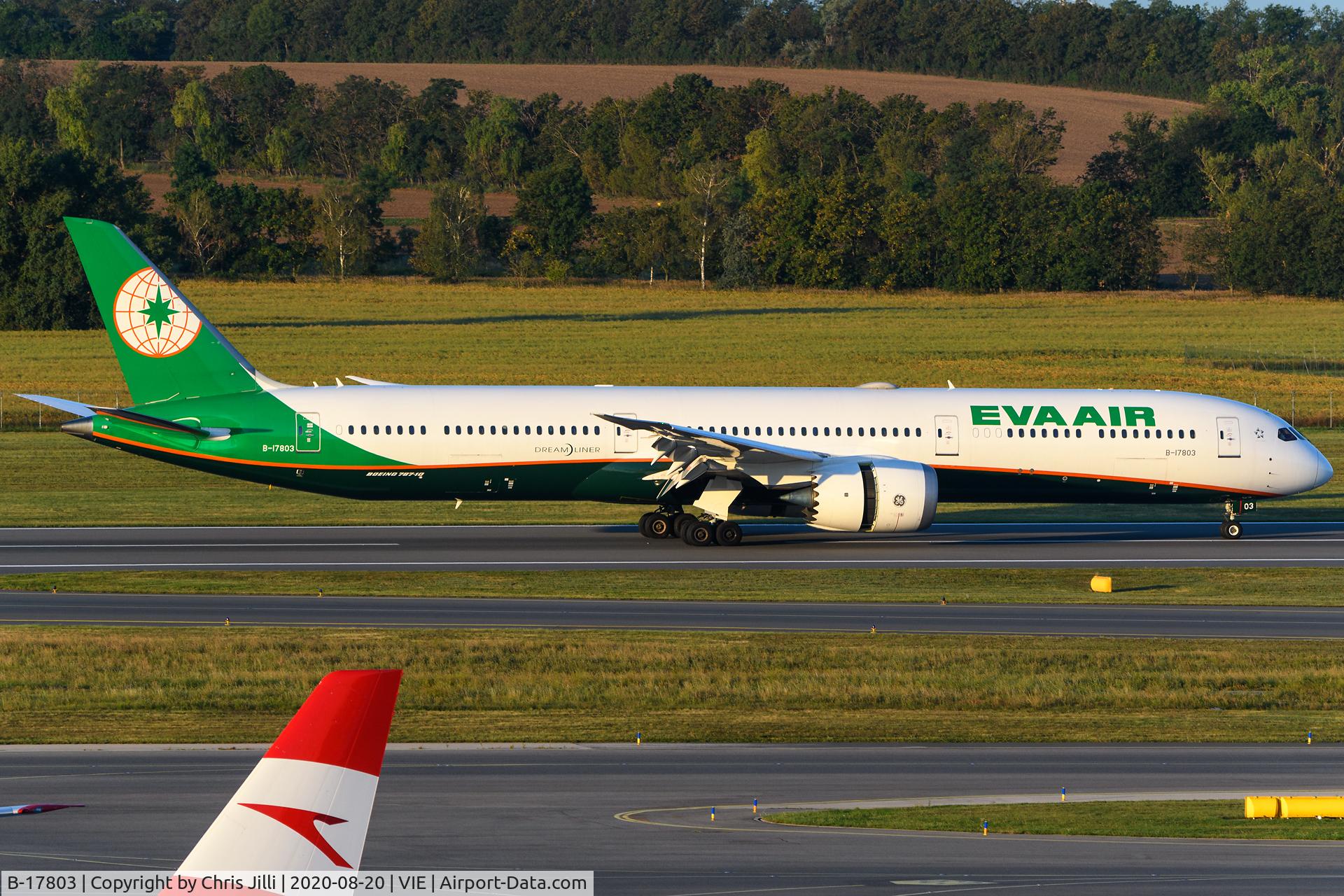 B-17803, 2019 Boeing 787-10 Dreamliner Dreamliner C/N 63511, EVA Air