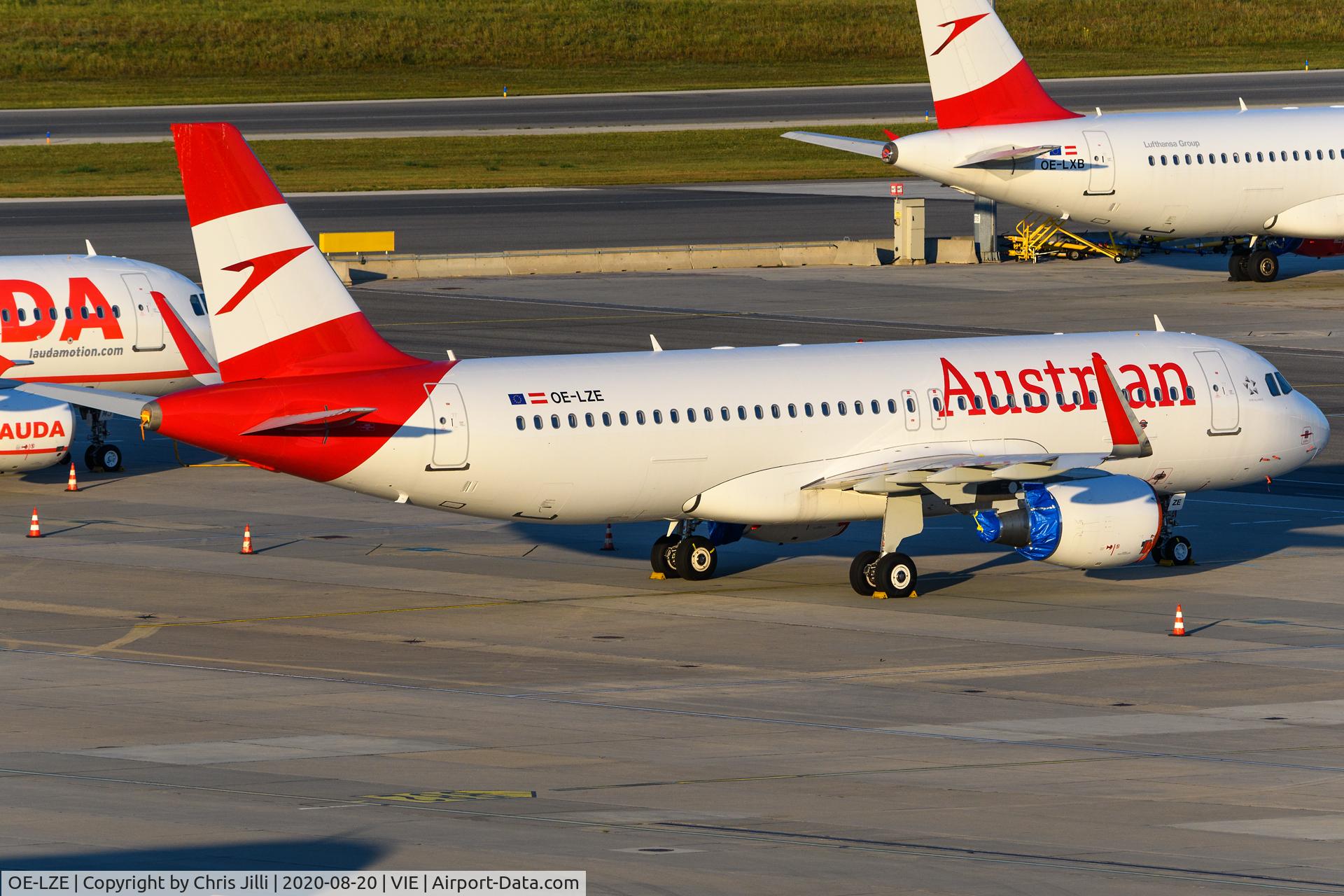 OE-LZE, 2013 Airbus A320-214 C/N 5754, Austrian Airlines