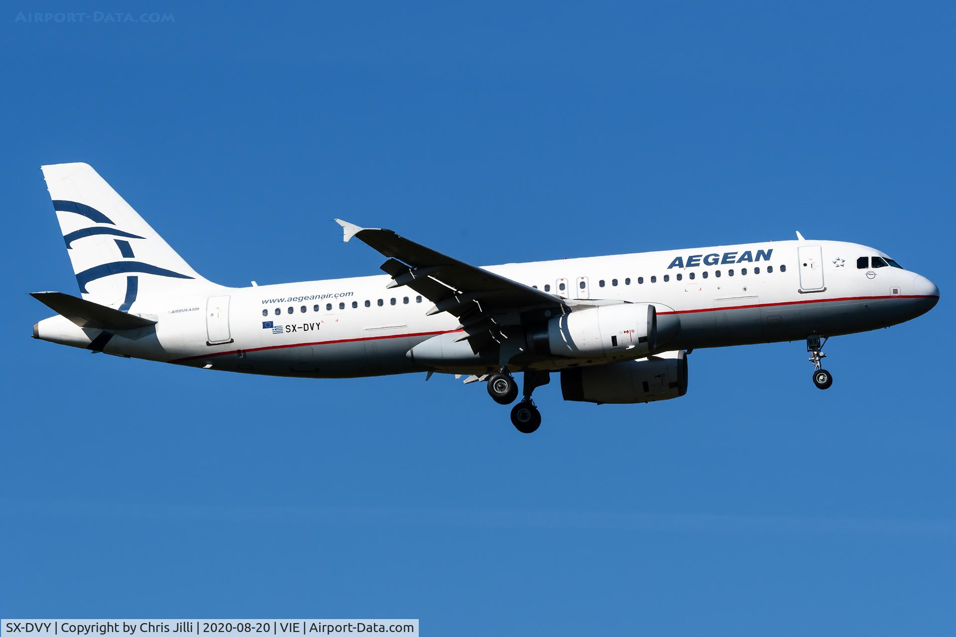 SX-DVY, 2009 Airbus A320-232 C/N 3850, Aegean Airlines