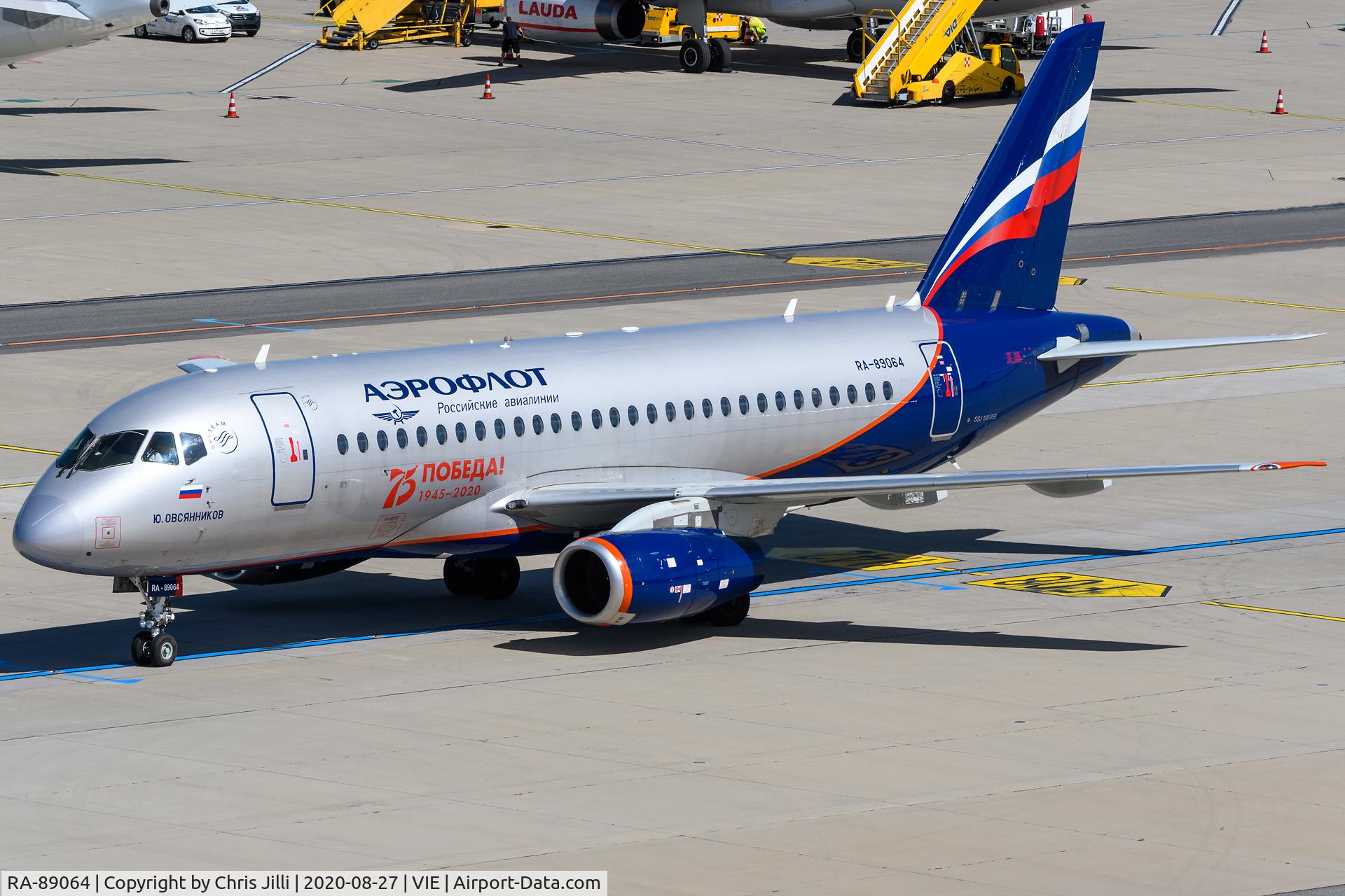 RA-89064, 2015 Sukhoi SuperJet 100-95B C/N 95101, Aeroflot