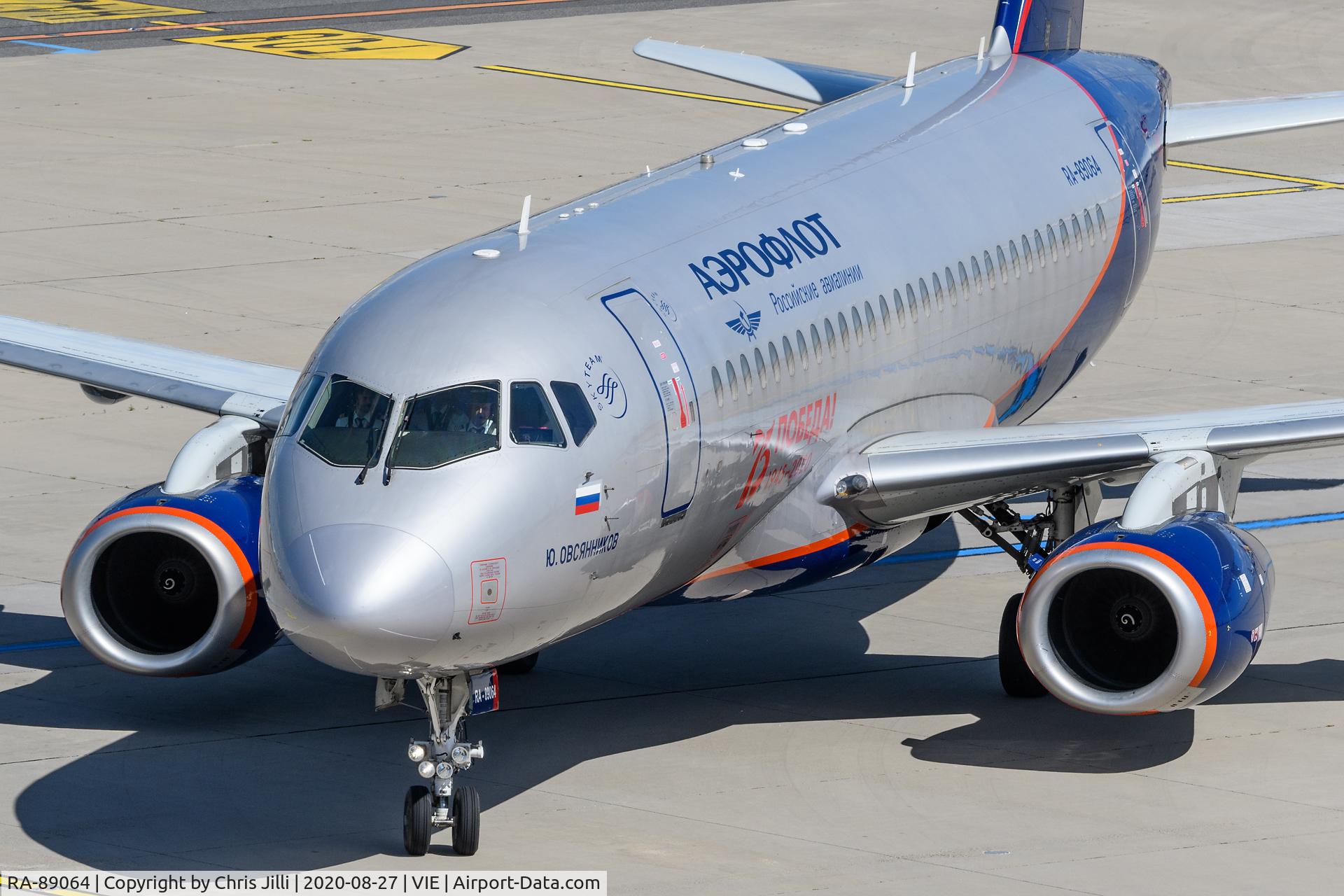 RA-89064, 2015 Sukhoi SuperJet 100-95B C/N 95101, Aeroflot
