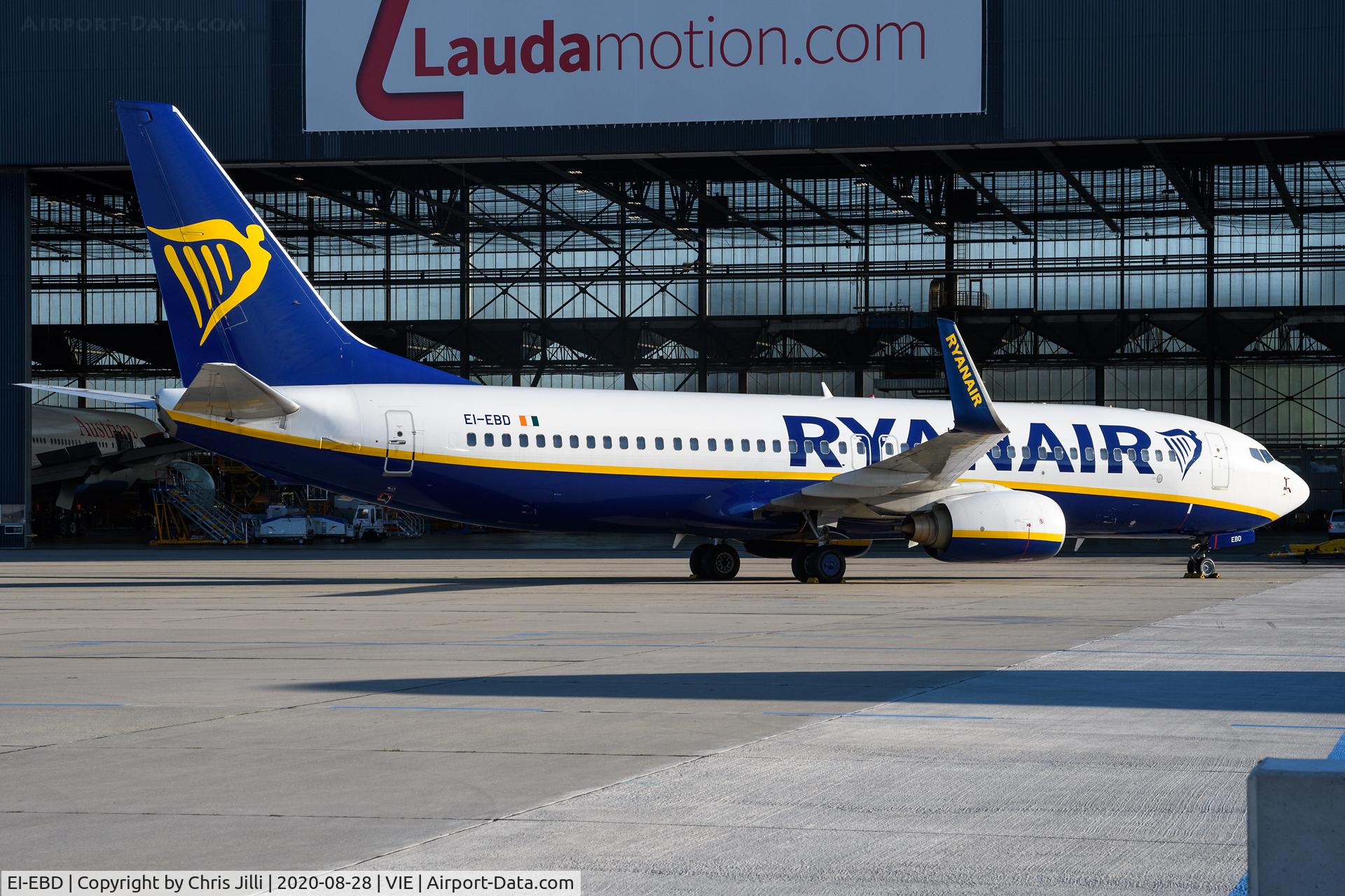 EI-EBD, 2009 Boeing 737-8AS C/N 37522, Ryanair
