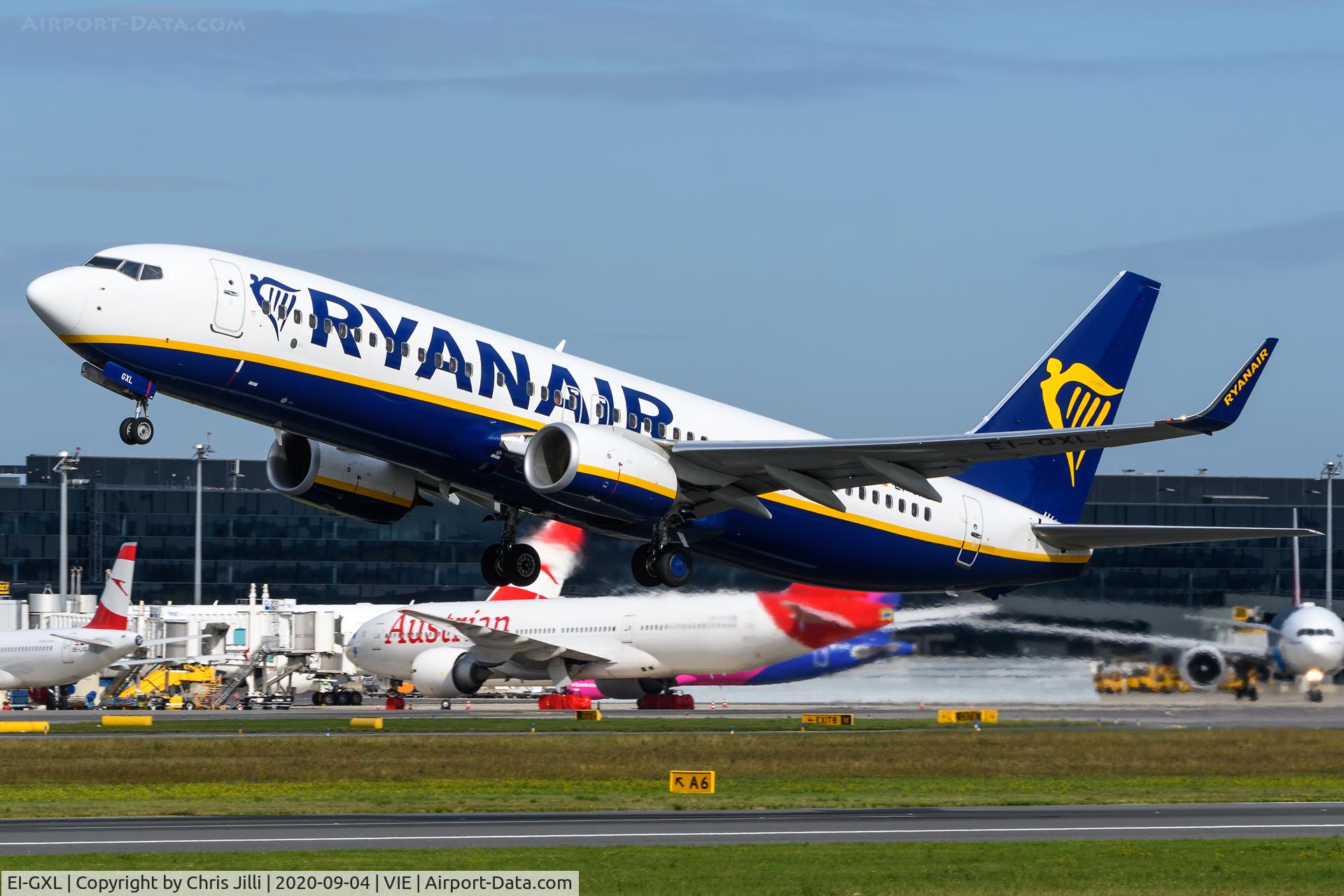 EI-GXL, 2018 Boeing 737-800 C/N 44857, Ryanair