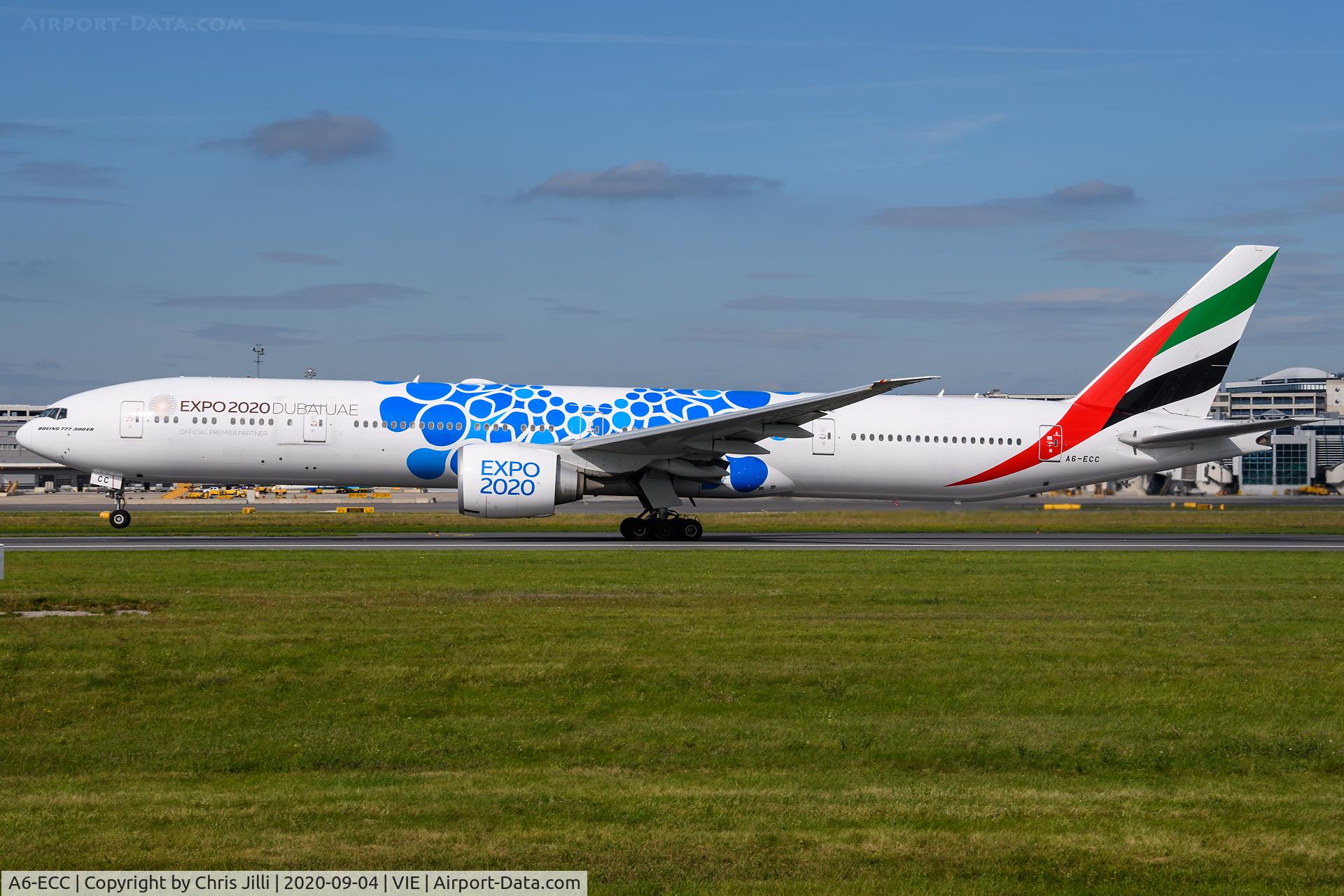 A6-ECC, 2007 Boeing 777-36N/ER C/N 33865, Emirates