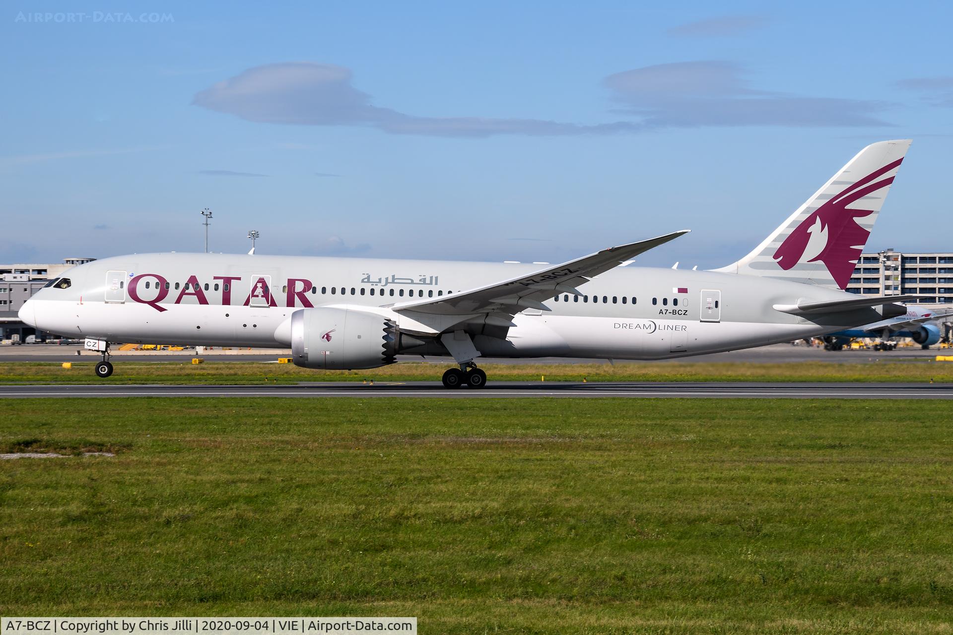 A7-BCZ, 2015 Boeing 787-8 Dreamliner Dreamliner C/N 38344, Qatar Airways