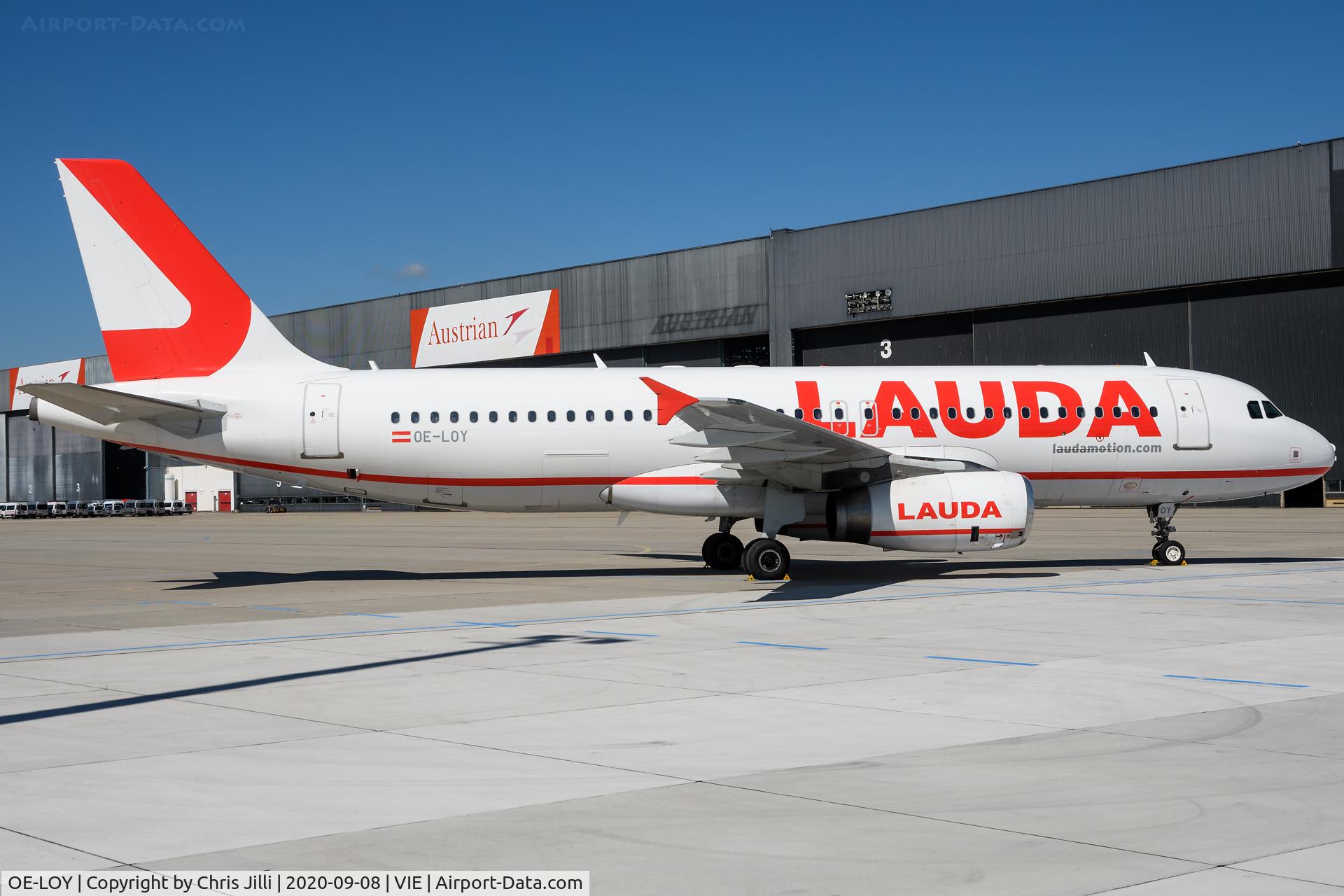 OE-LOY, 2003 Airbus A320-232 C/N 2161, Laudamotion