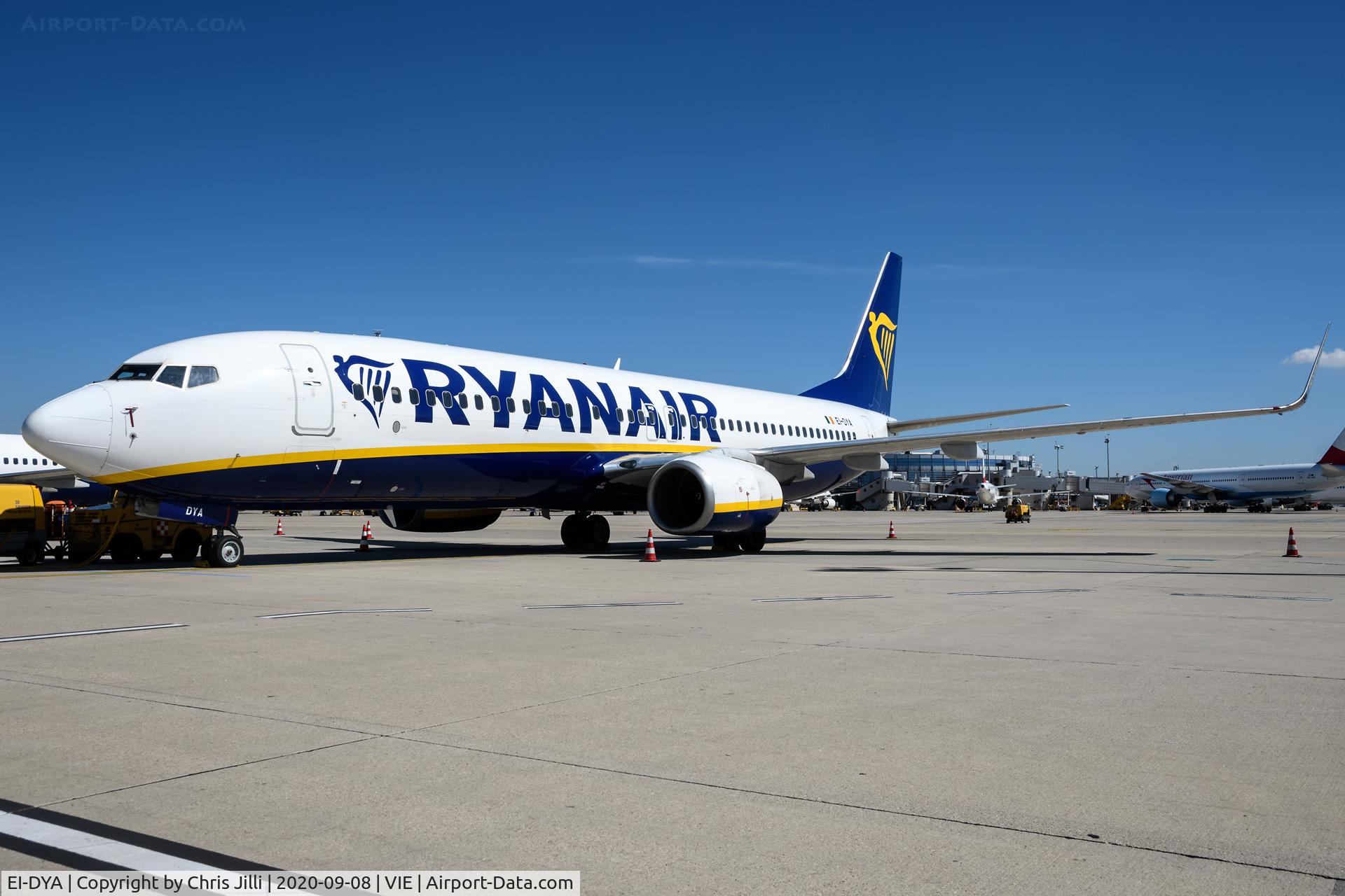 EI-DYA, 2008 Boeing 737-8AS C/N 33631, Ryanair