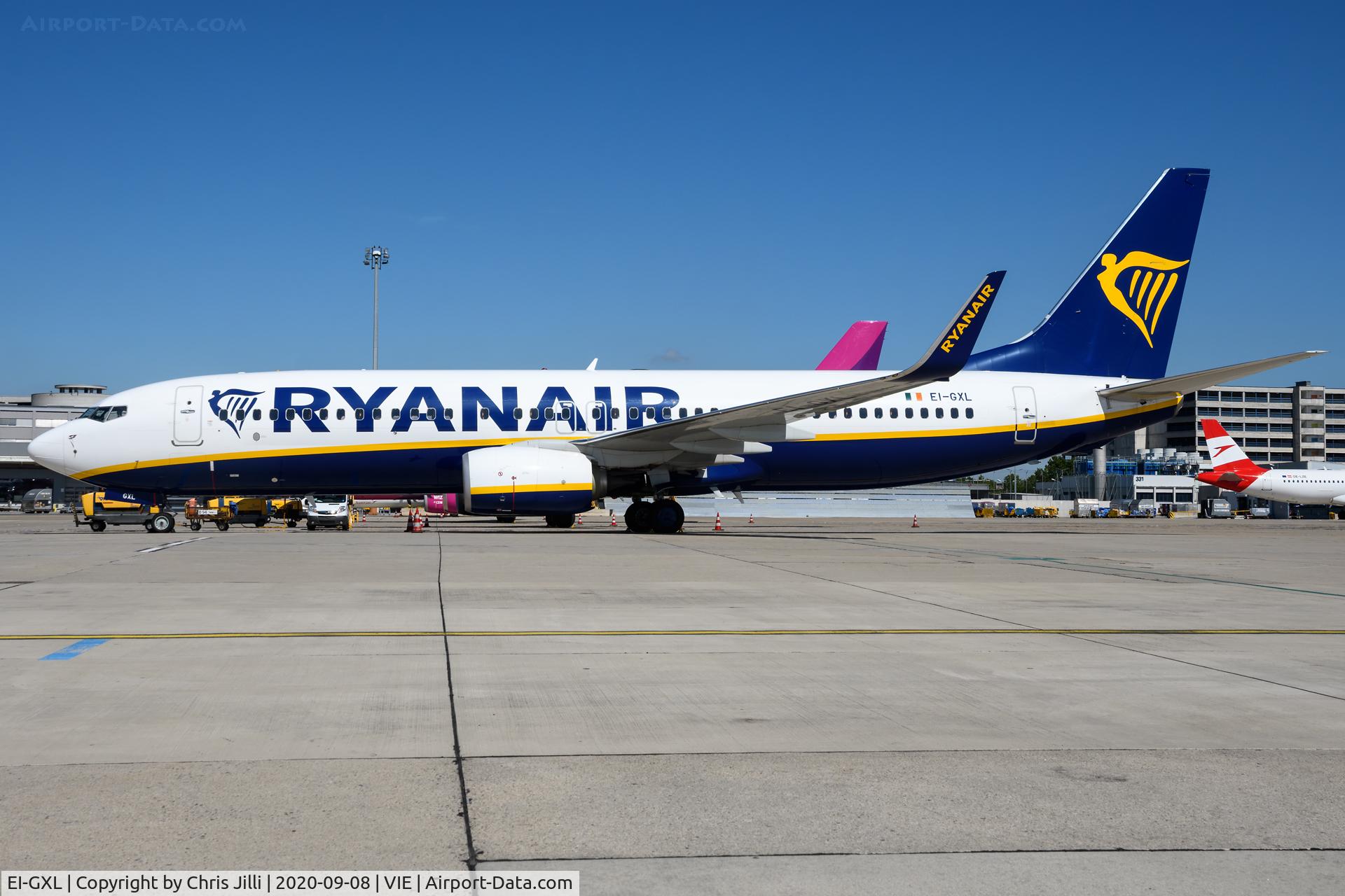 EI-GXL, 2018 Boeing 737-800 C/N 44857, Ryanair
