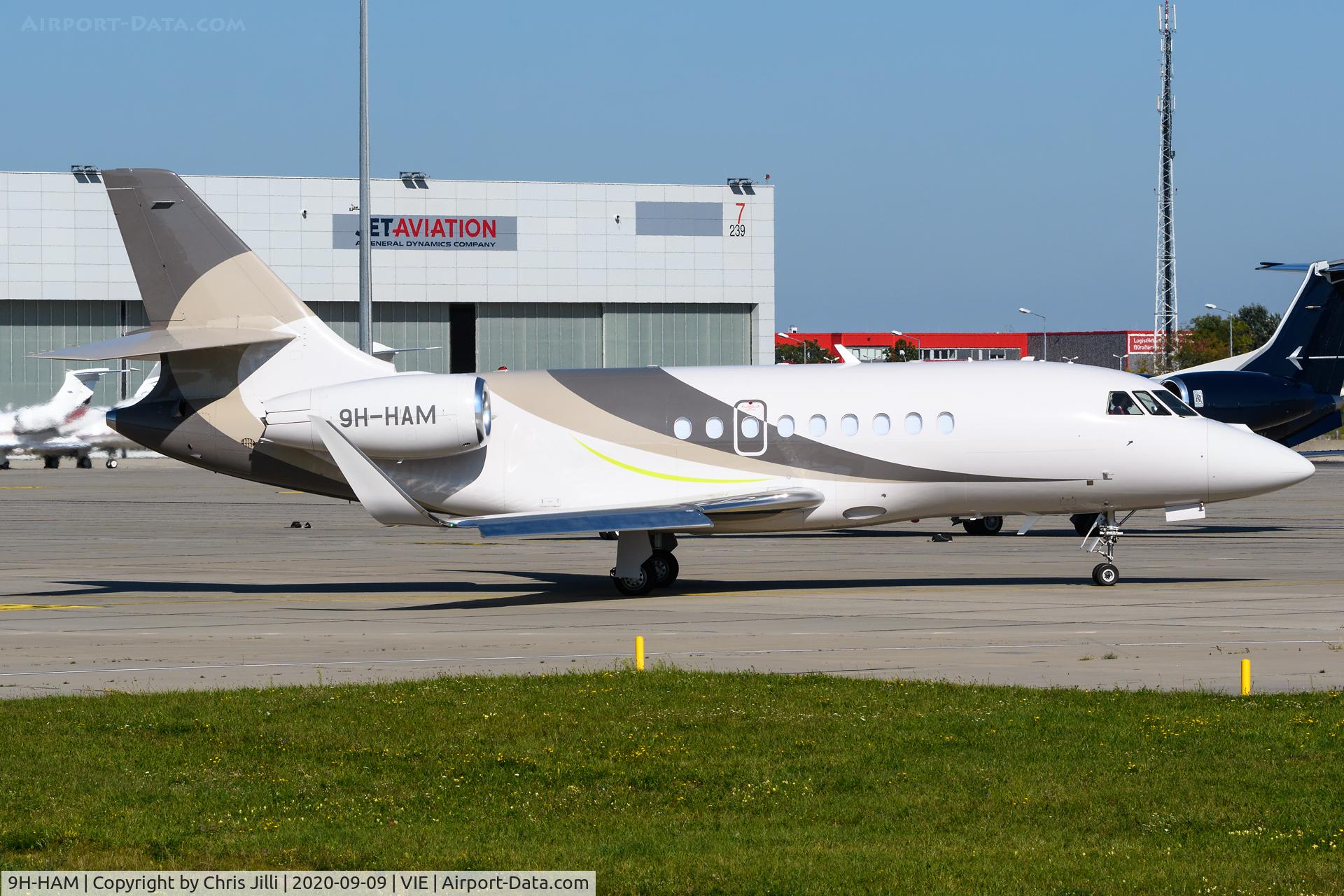9H-HAM, 2012 Dassault Falcon 2000LX C/N 245, Avconjet Malta