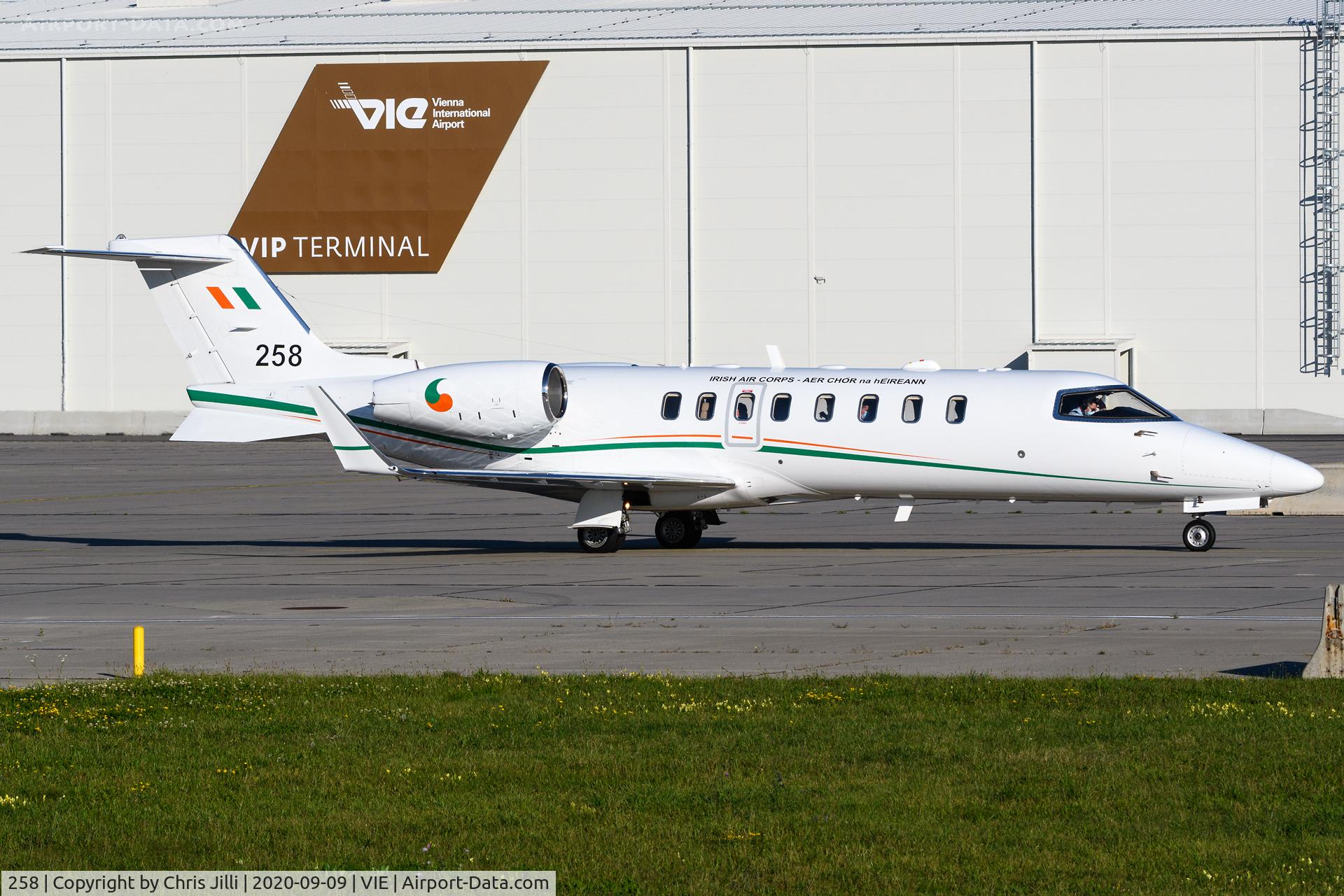 258, 2003 Learjet 45 C/N 45-234, Irish Air Force
