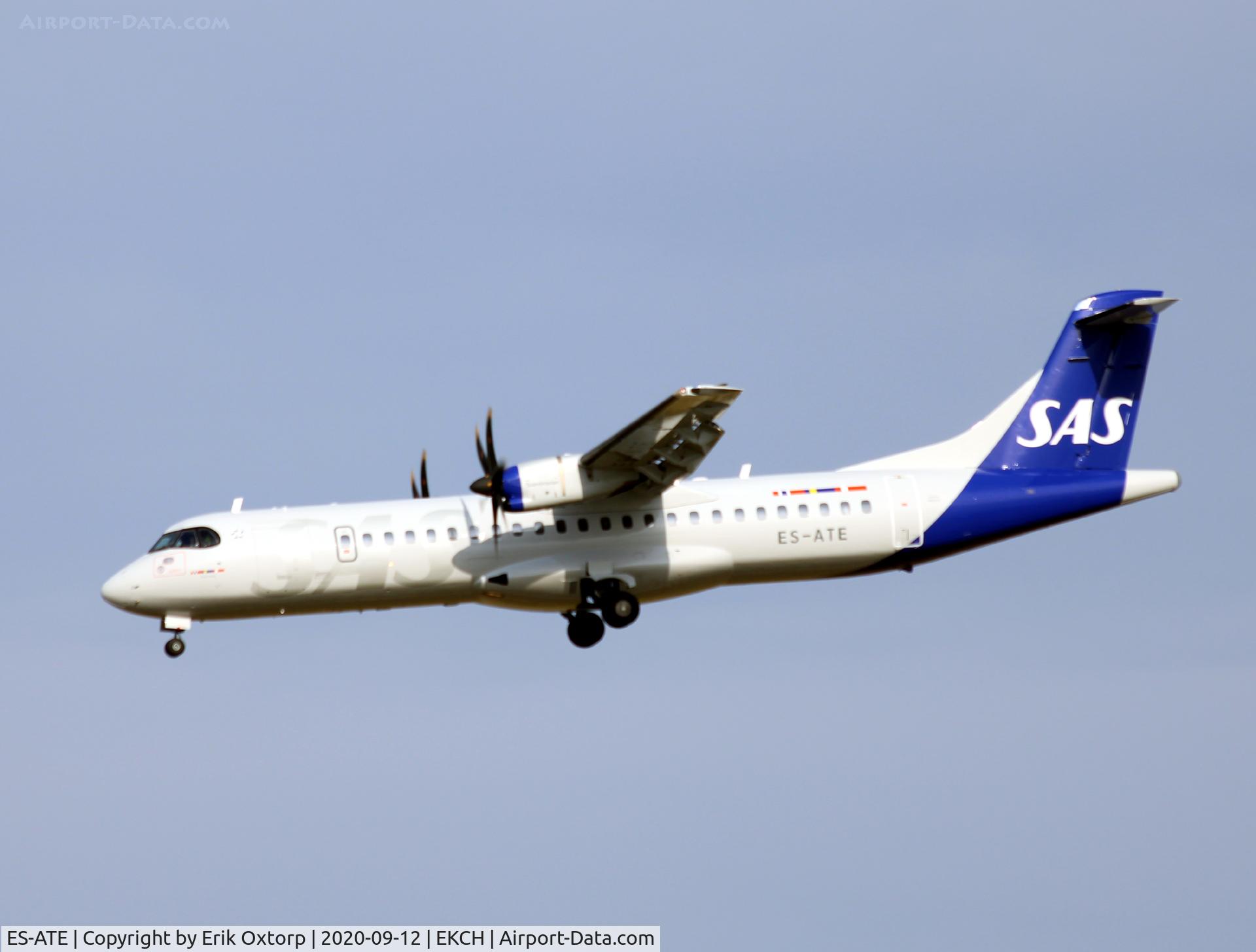 ES-ATE, 2013 ATR 72-600 (72-212A) C/N 1120, ES-ATE landing rw 22L