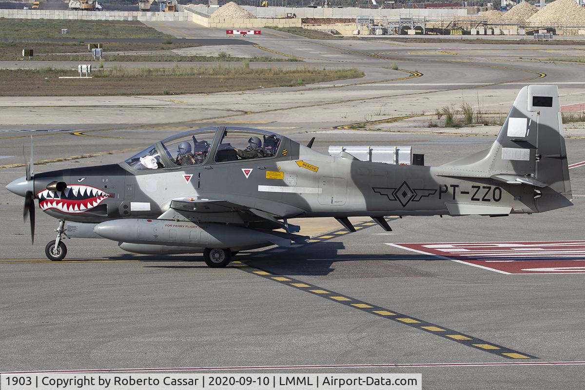 1903, 2019 Embraer A-29B Super Tucano C/N 31400252, Park 2