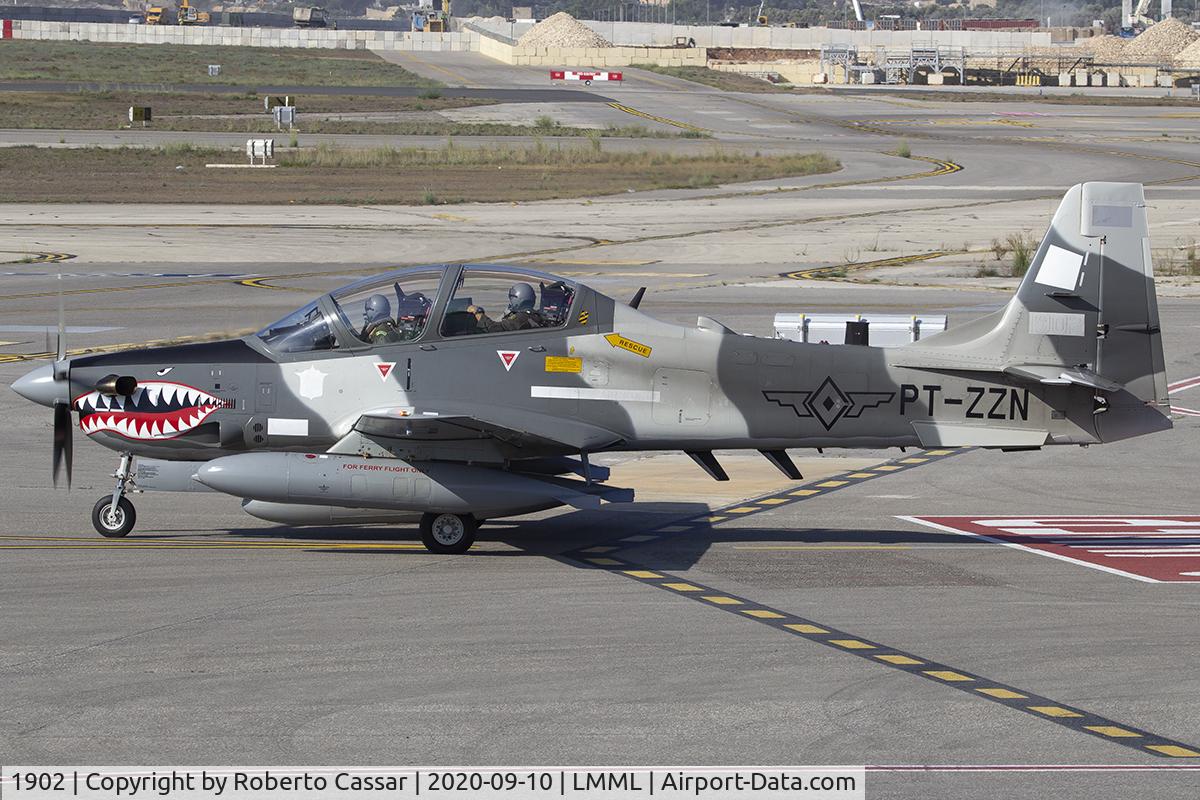 1902, 2019 Embraer A-29B Super Tucano C/N 31400251, Park 2