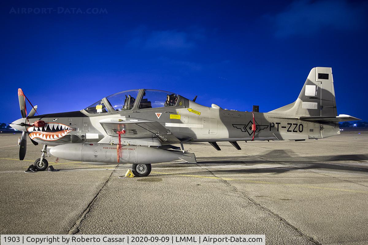 1903, 2019 Embraer A-29B Super Tucano C/N 31400252, Park 2
