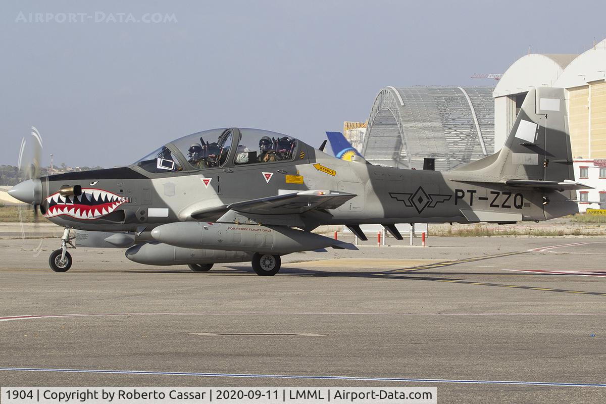 1904, 2019 Embraer A-29B Super Tucano C/N 31400253, Park 2
