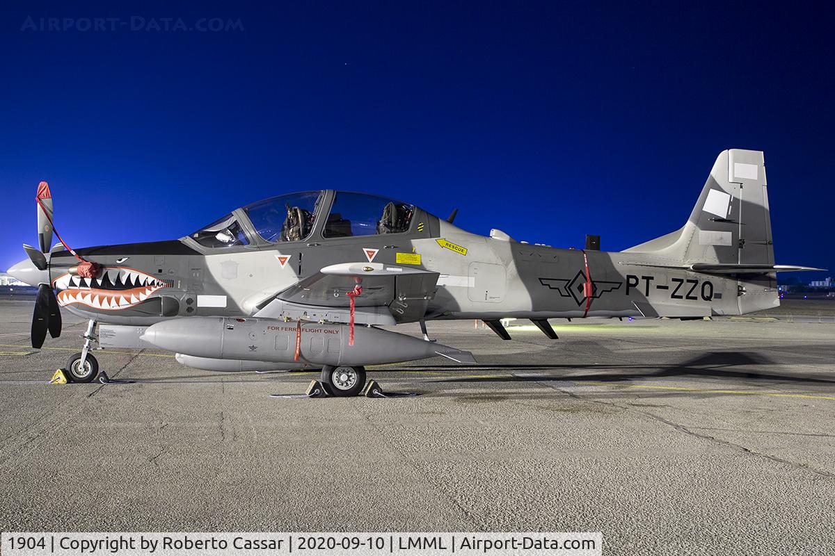 1904, 2019 Embraer A-29B Super Tucano C/N 31400253, Park 2