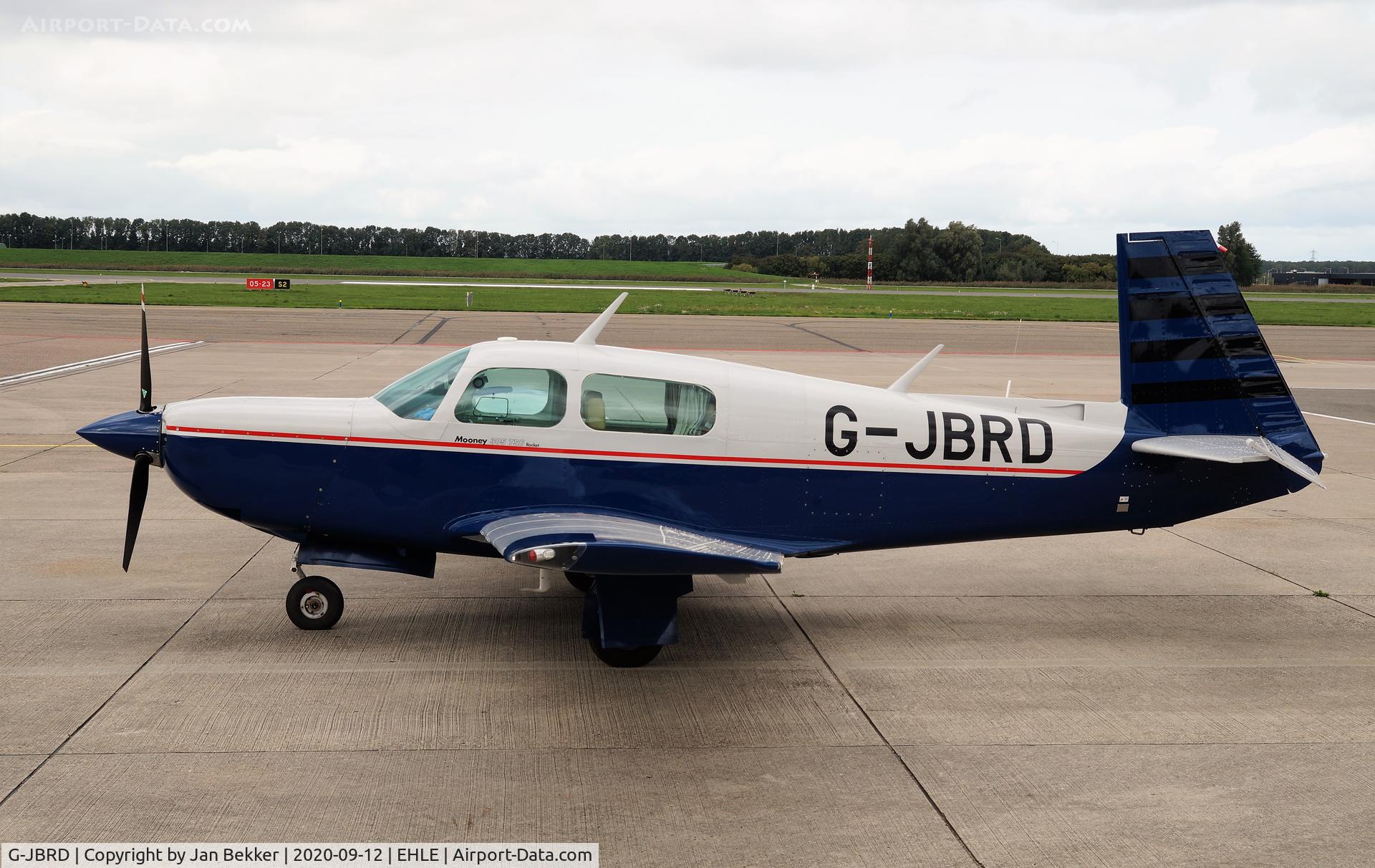 G-JBRD, 1985 Mooney M20K C/N 25-1001, Lelystad Airport