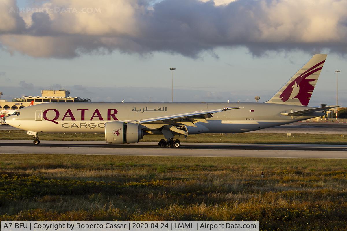 A7-BFU, 2019 Boeing 777F C/N 66339, Runway 31