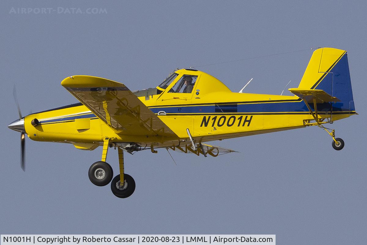 N1001H, Air Tractor AT-502B C/N 502B-3231, Runway 31