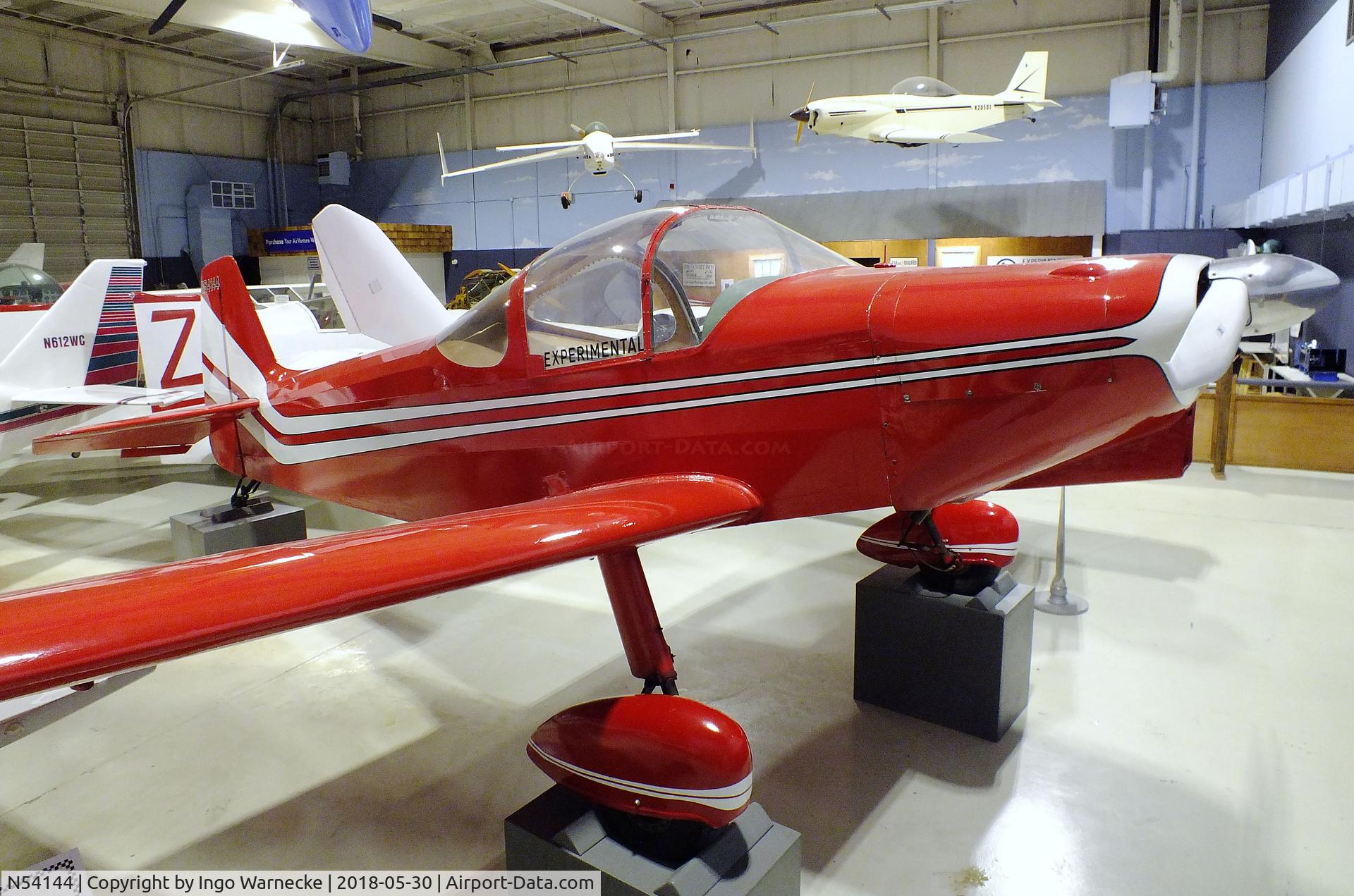 N54144, 1970 Piel CP-30 Emeraude C/N 1048, Piel CP.30 Emeraude at the Southern Museum of Flight, Birmingham AL