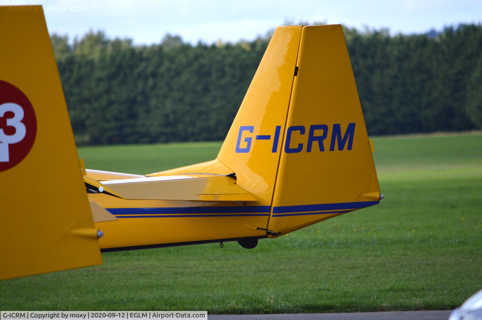 G-ICRM, 1988 Slingsby T-67M-200 Firefly C/N 2060, Slingsby Aviation PLC T67M200 at White Waltham. Ex VR-HZR