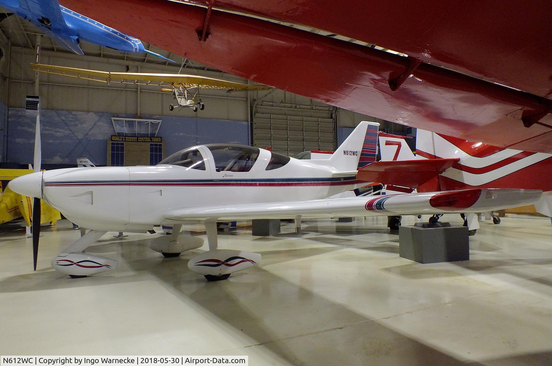 N612WC, 1995 Stoddard-Hamilton Glasair II FT C/N 4243572040, Stoddard-Hamilton (Campbell, Julian W) Glasair II FT at the Southern Museum of Flight, Birmingham AL