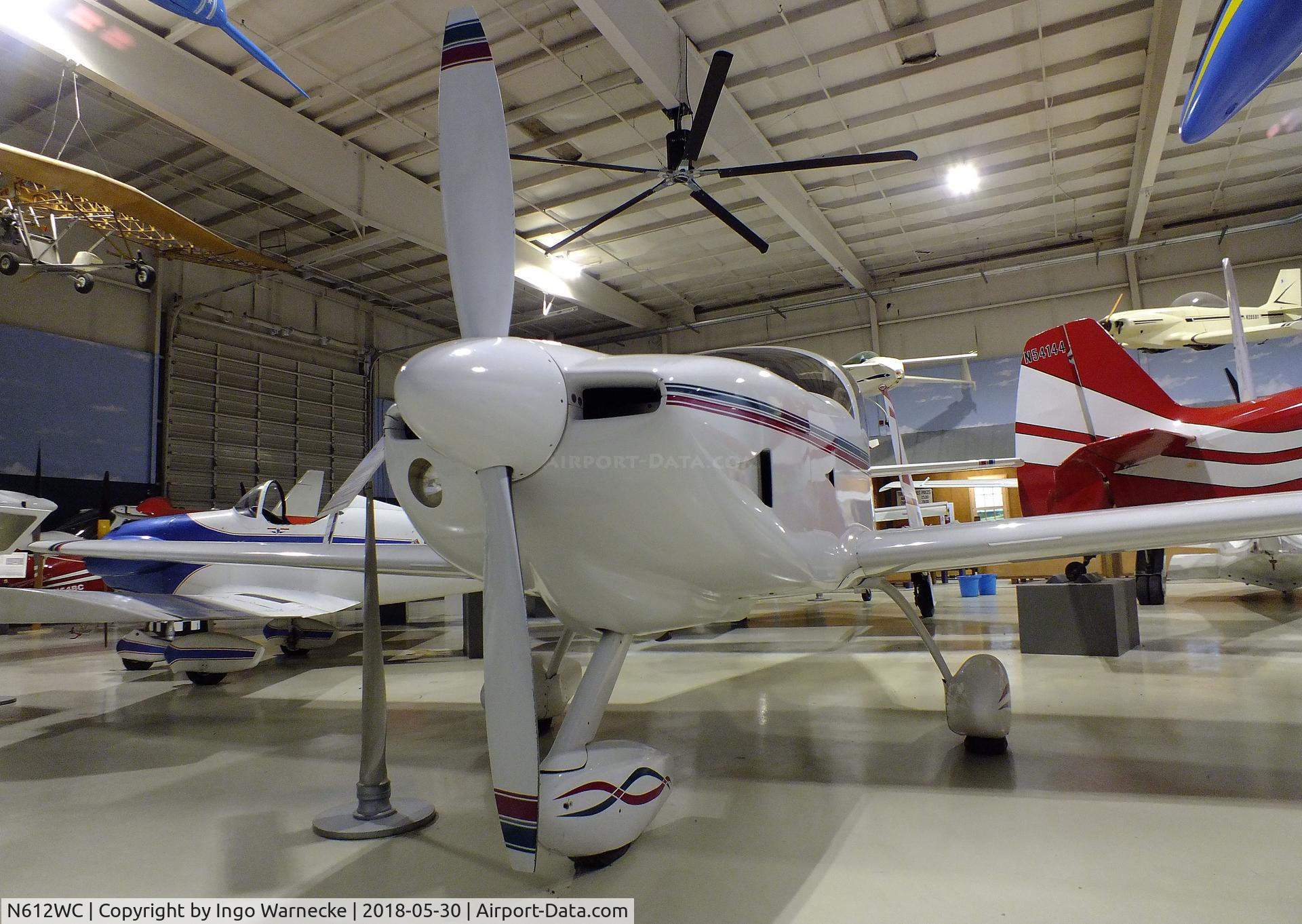 N612WC, 1995 Stoddard-Hamilton Glasair II FT C/N 4243572040, Stoddard-Hamilton (Campbell, Julian W) Glasair II FT at the Southern Museum of Flight, Birmingham AL