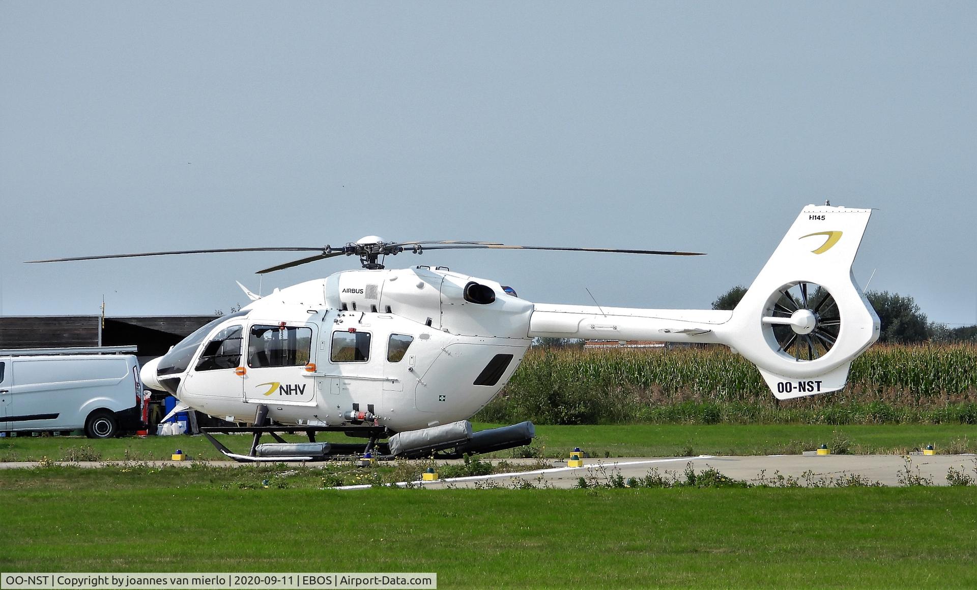 OO-NST, 2018 Airbus Helicopters H-145 (BK-117D-2) C/N 20221, NHV Ostend