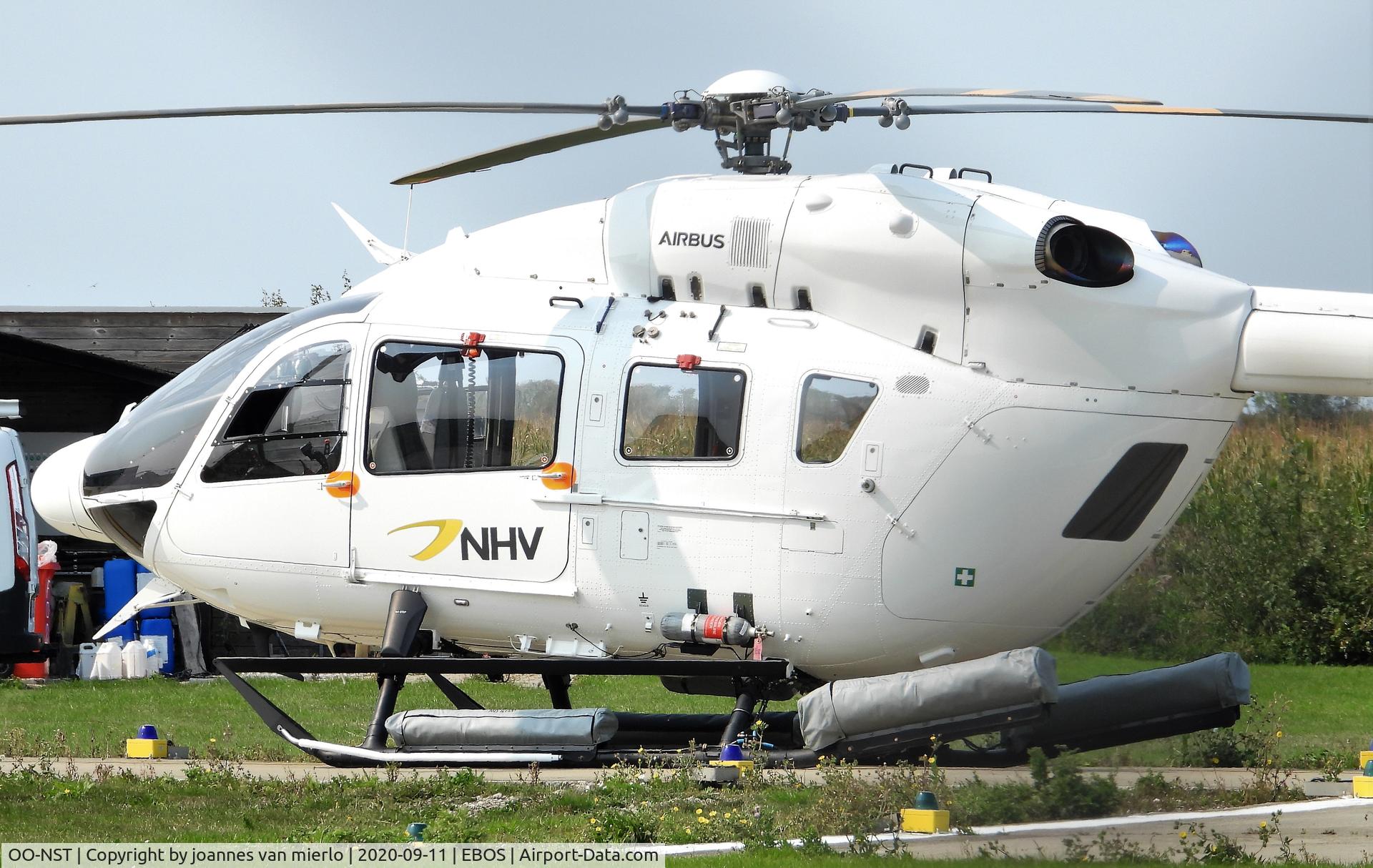 OO-NST, 2018 Airbus Helicopters H-145 (BK-117D-2) C/N 20221, NHV Ostend