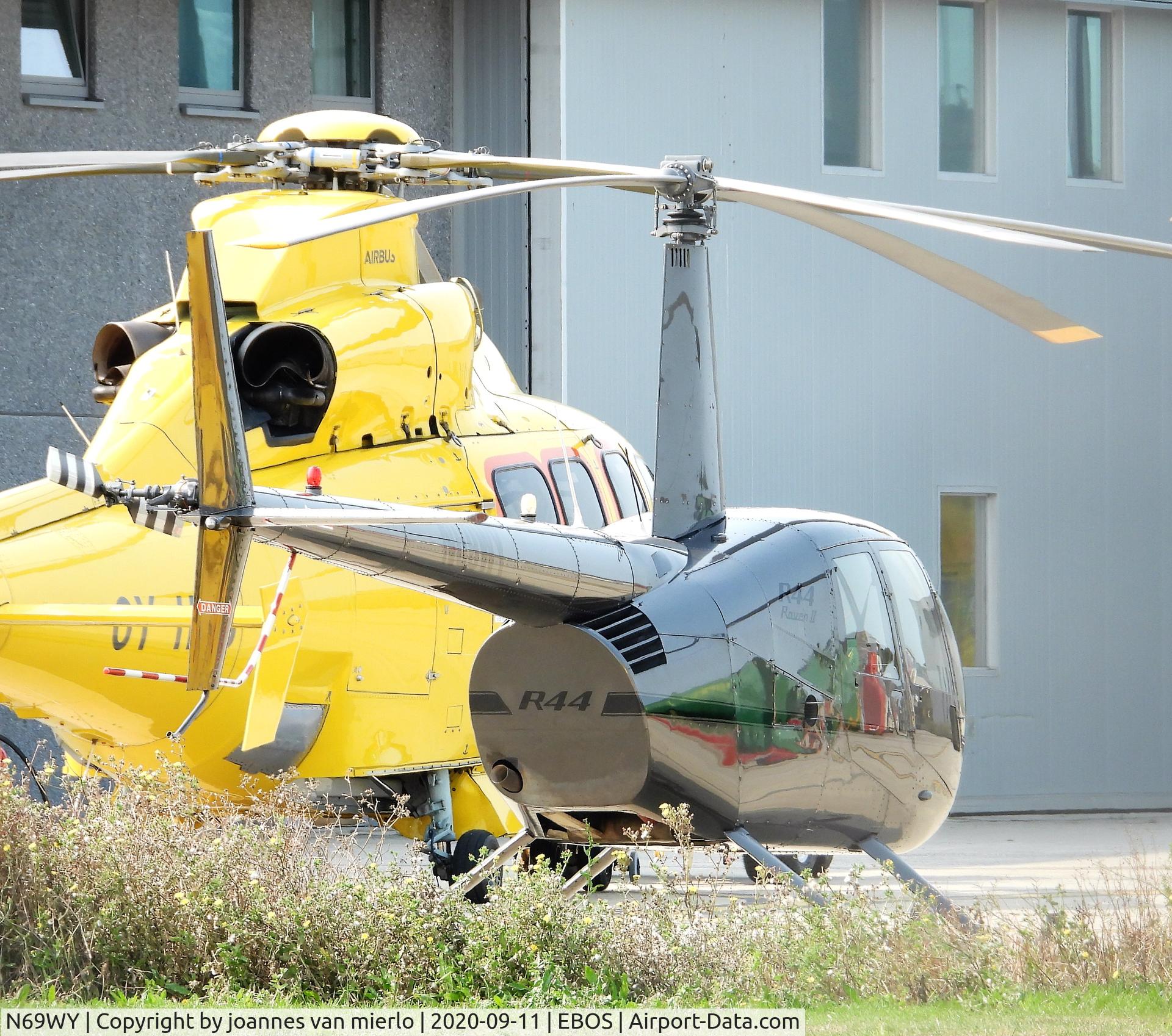 N69WY, 2007 Robinson R44 Raven II C/N 12029, NHV Ostend