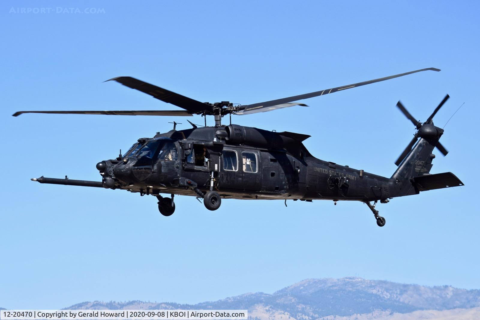 12-20470, 2012 Sikorsky UH-60M Black Hawk C/N 70.4139, 160th SOAR, 4th BN, JB Lewis-McChord, WA.