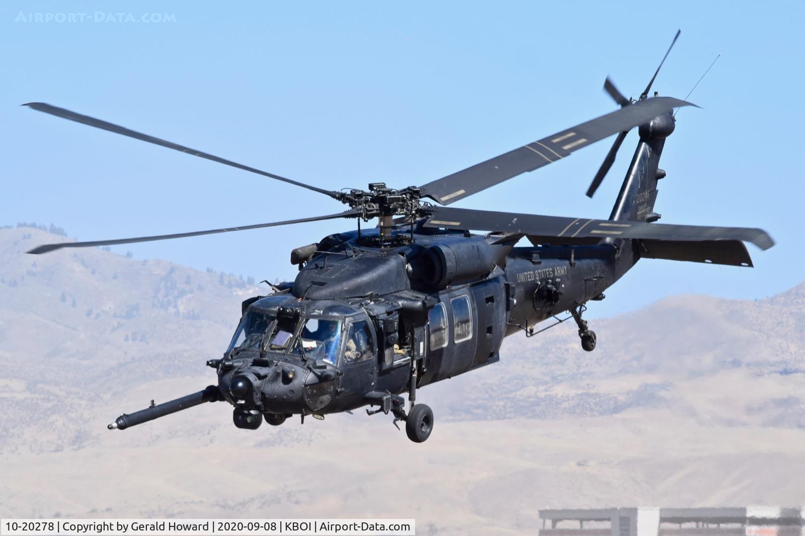 10-20278, 2010 Sikorsky UH-60M Black Hawk C/N unknown, 160th SOAR, 4th BN, JB Lewis-McChord, WA.