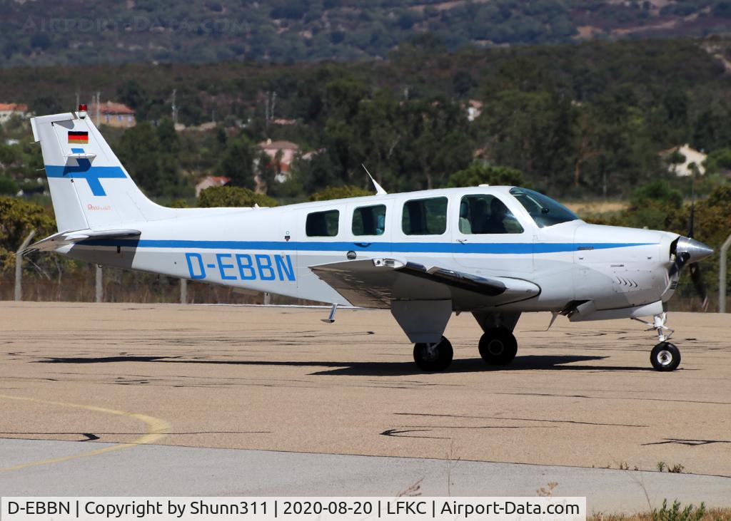 D-EBBN, , Taxiing holding point rwy 36 for departure...