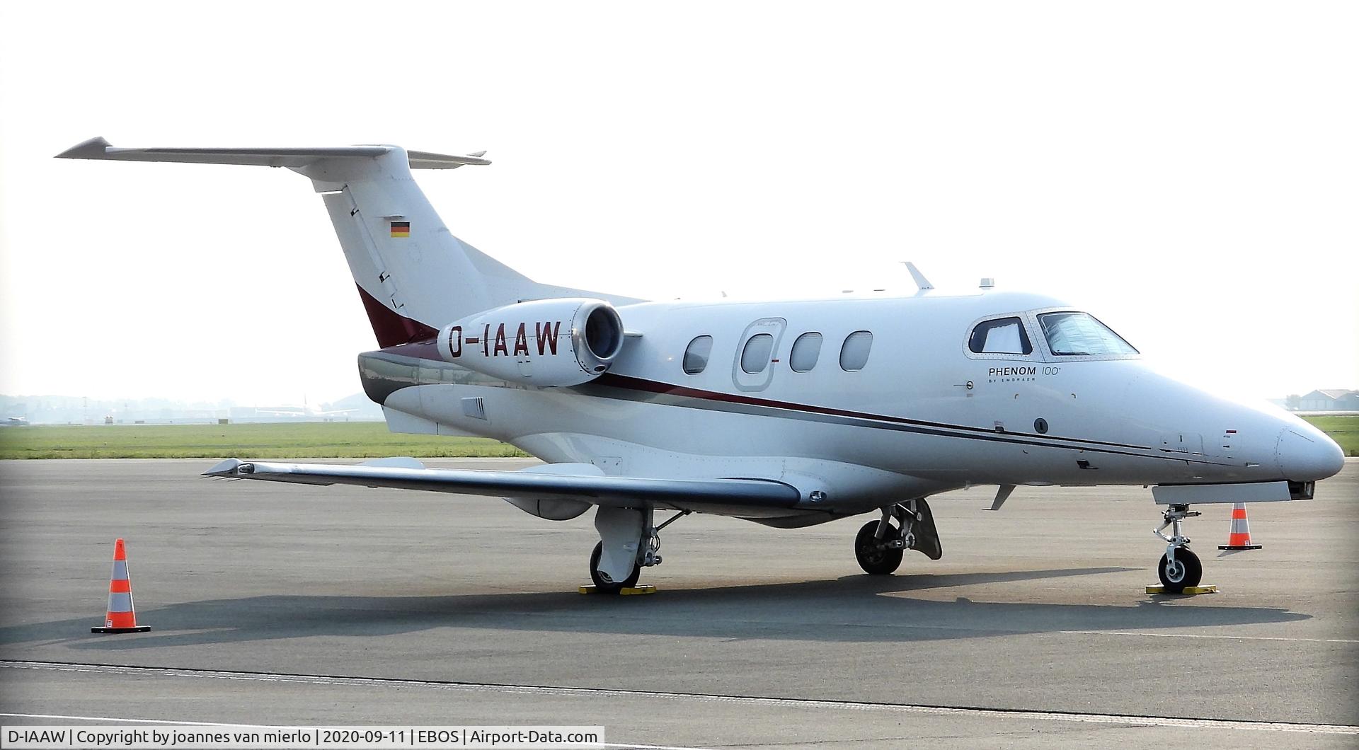 D-IAAW, 2011 Embraer EMB-500 Phenom 100 C/N 50000245, Ostend, Belgium