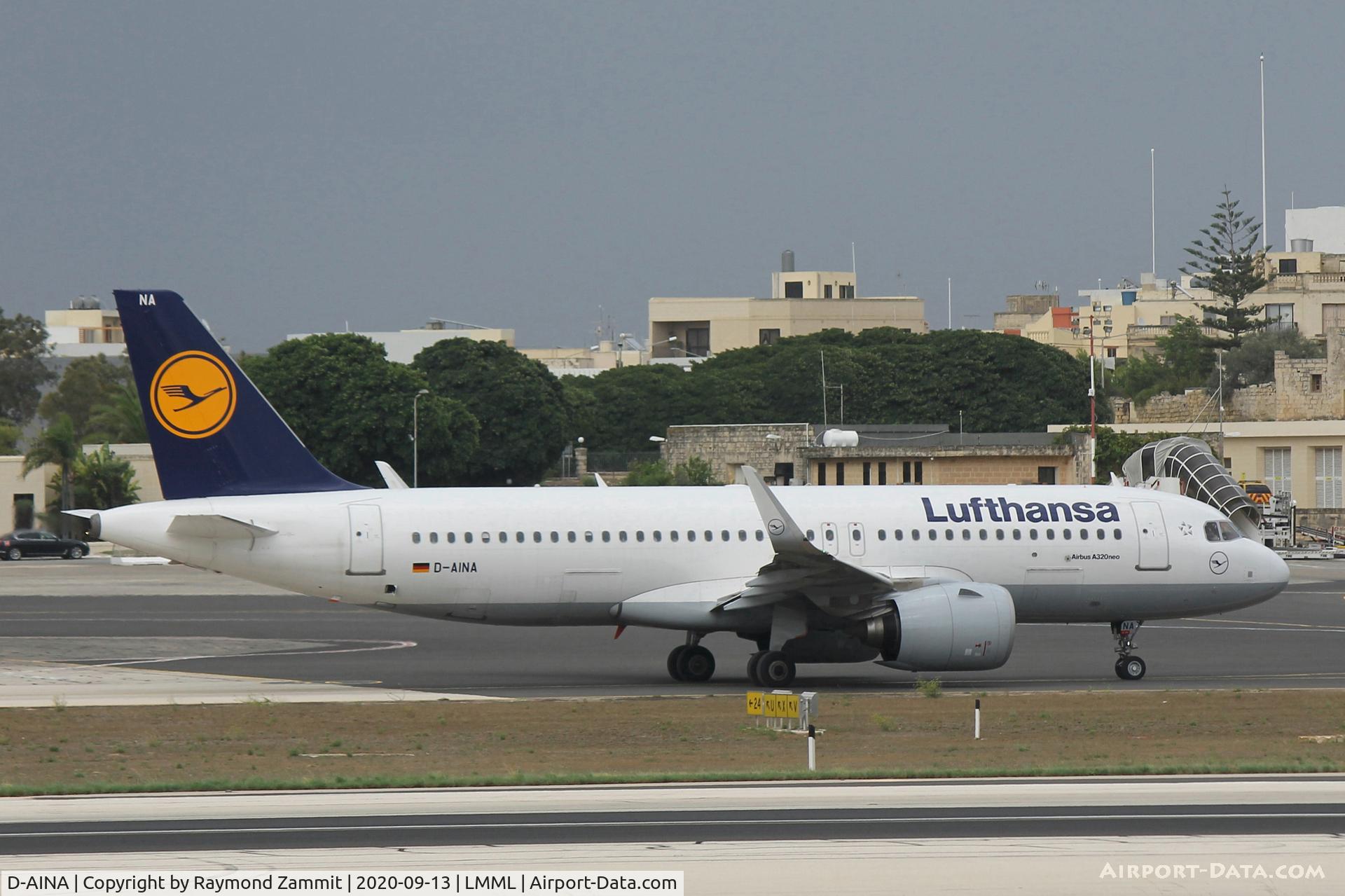 D-AINA, 2015 Airbus A320-271N C/N 6801, A320 D-AINA Lufthansa