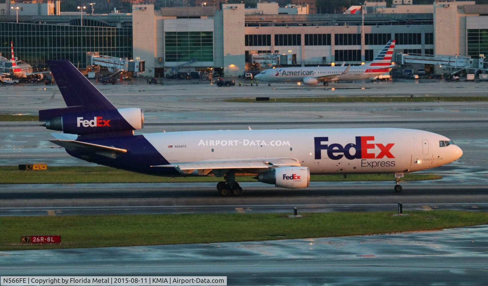 N566FE, 1979 McDonnell Douglas MD-10-10F C/N 46989, MIA 2015